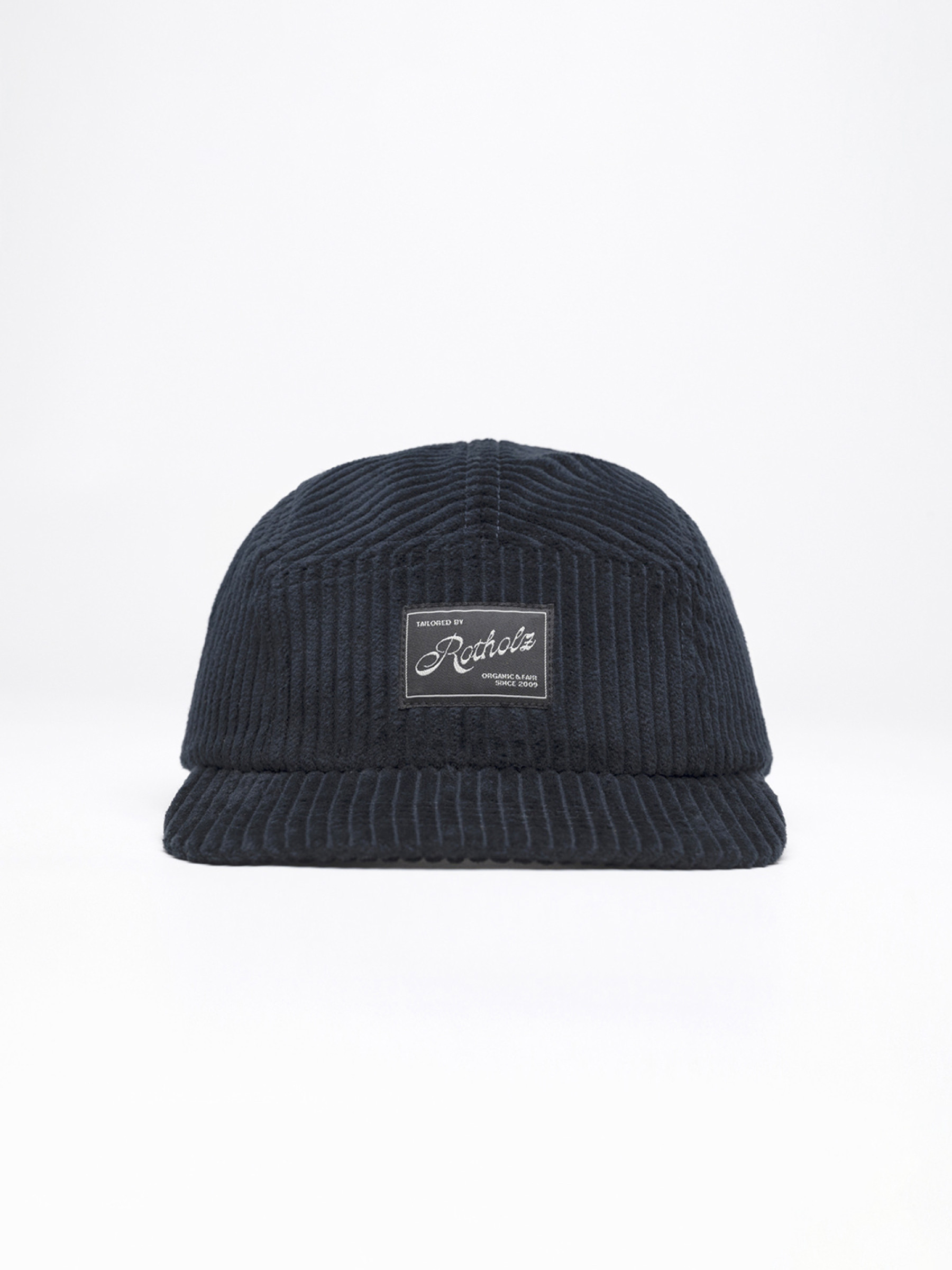 Mütze Cord 5-Panel deep navy Cap Rotholz