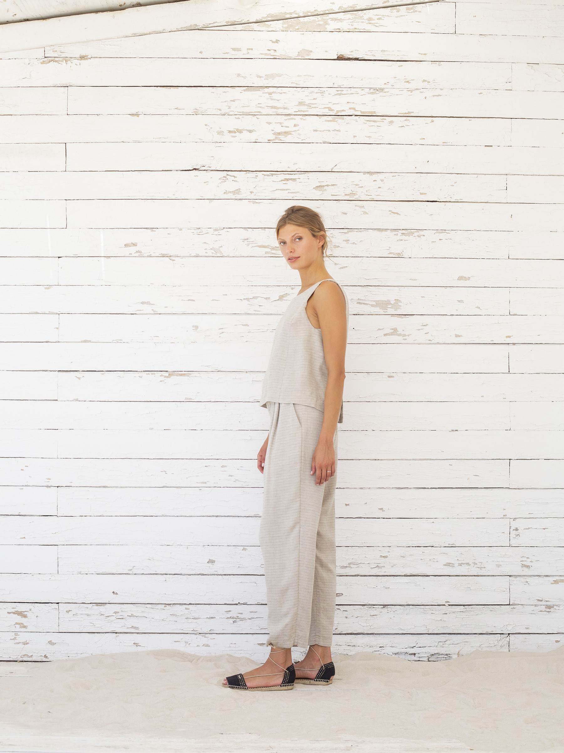 Anne Top stone stripes Suite 13