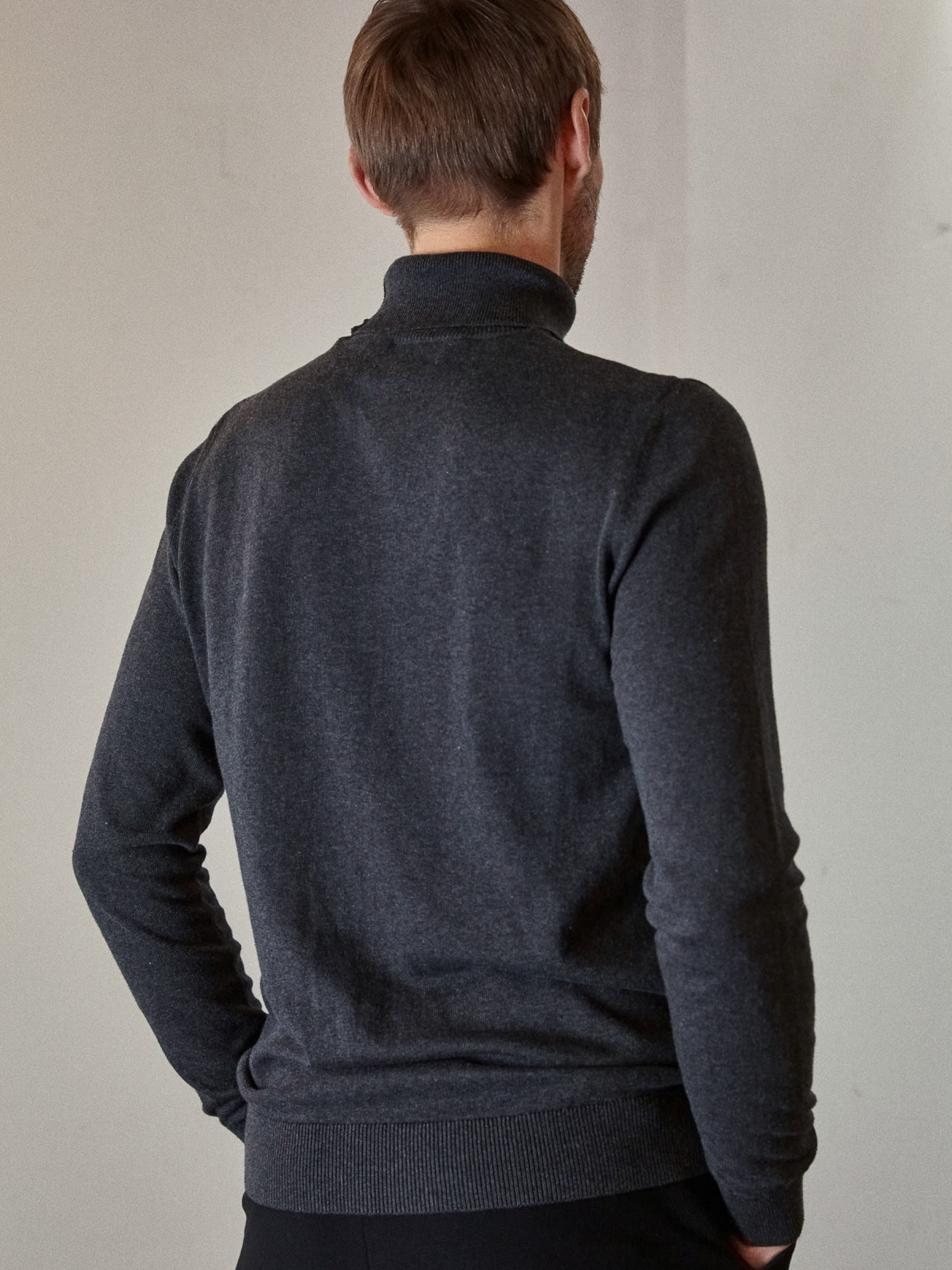 Pullover Avid Rollneck Jumper eco anthracite About Companions