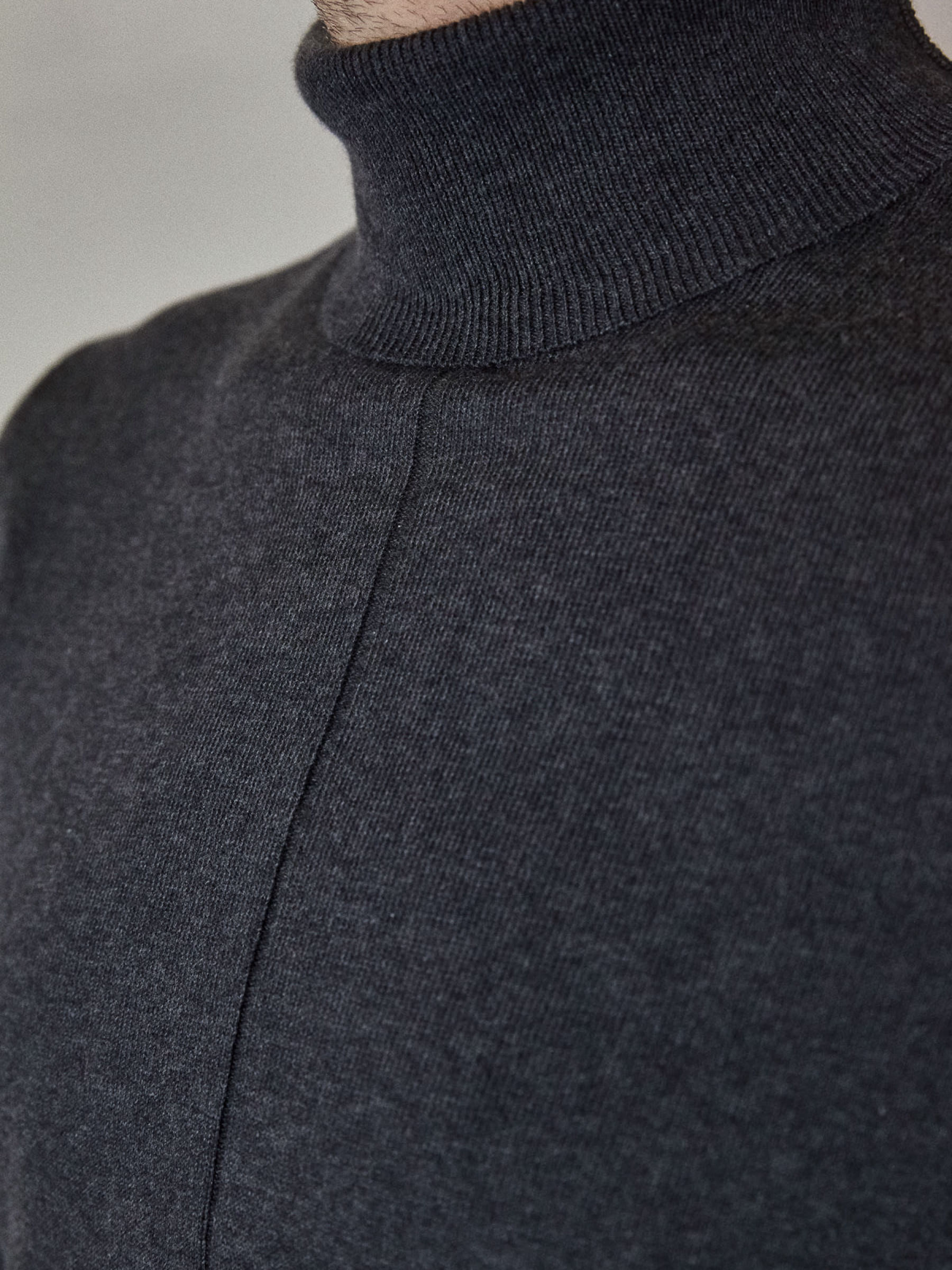 Pullover Avid Rollneck Jumper eco anthracite About Companions