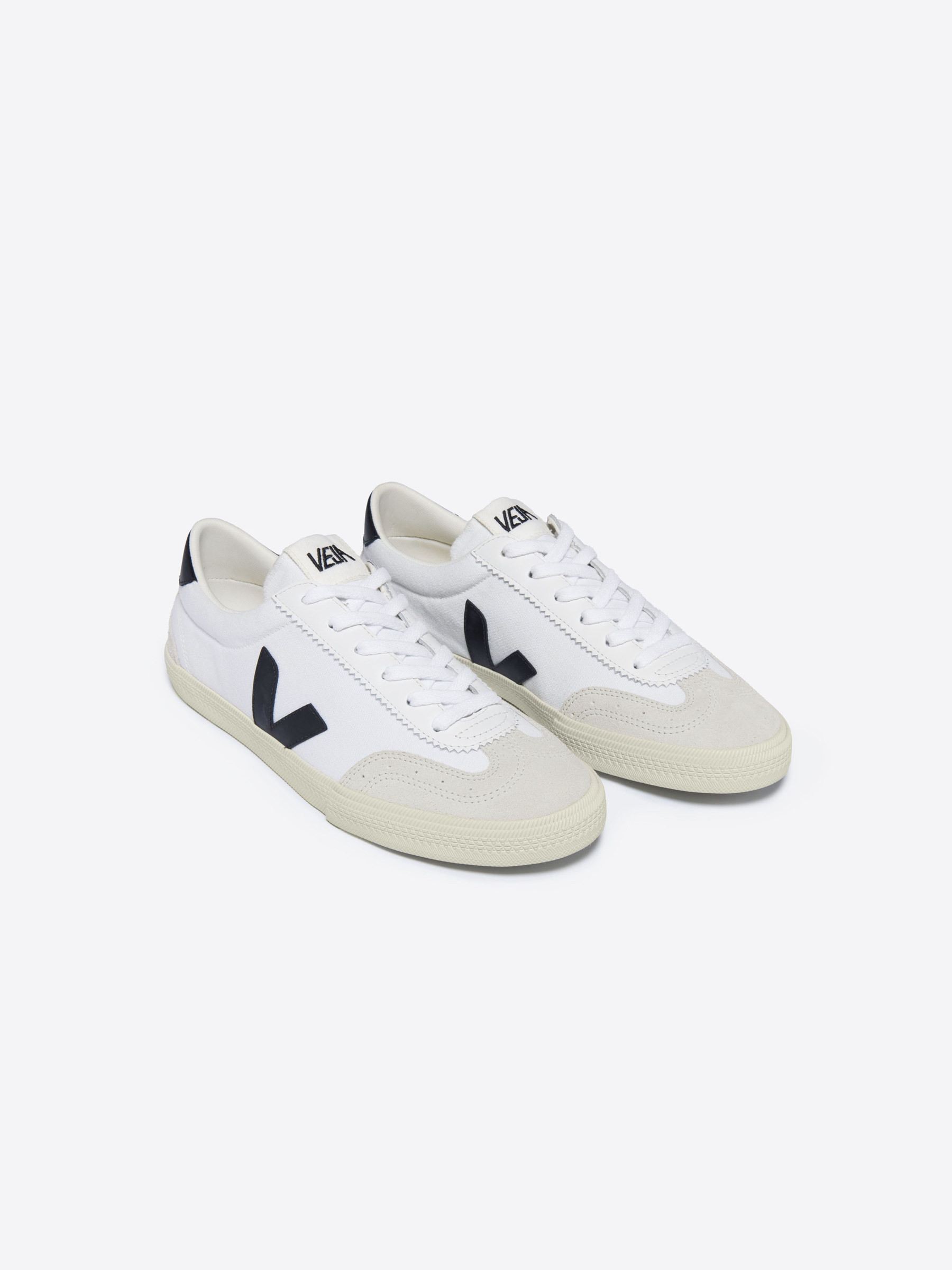 Schuhe Volley white black Veja