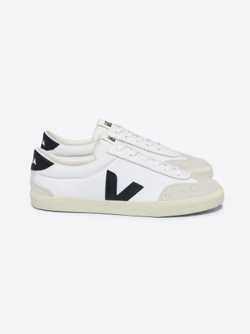 Schuhe Volley white black Veja