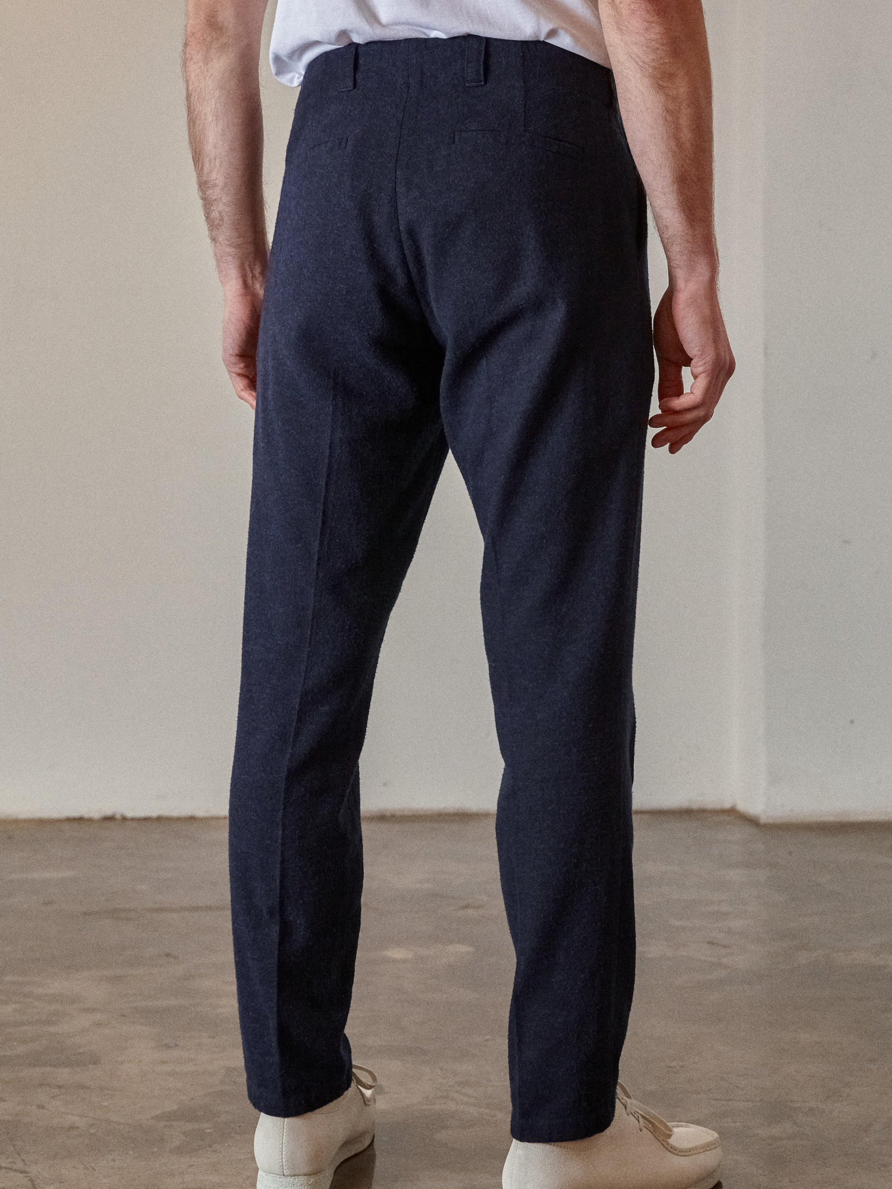 Hose Jostha Trousers eco flannel deep sea About Companions