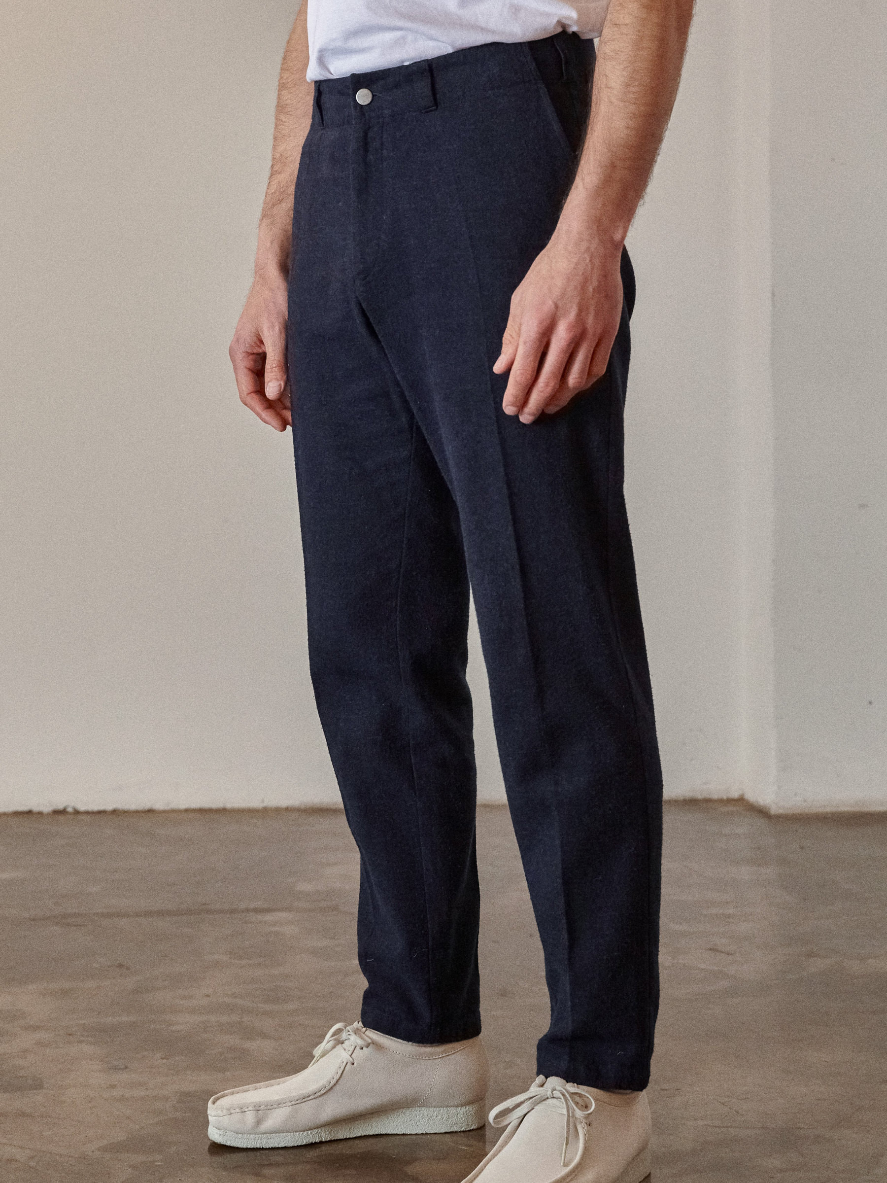 Hose Jostha Trousers eco flannel deep sea About Companions