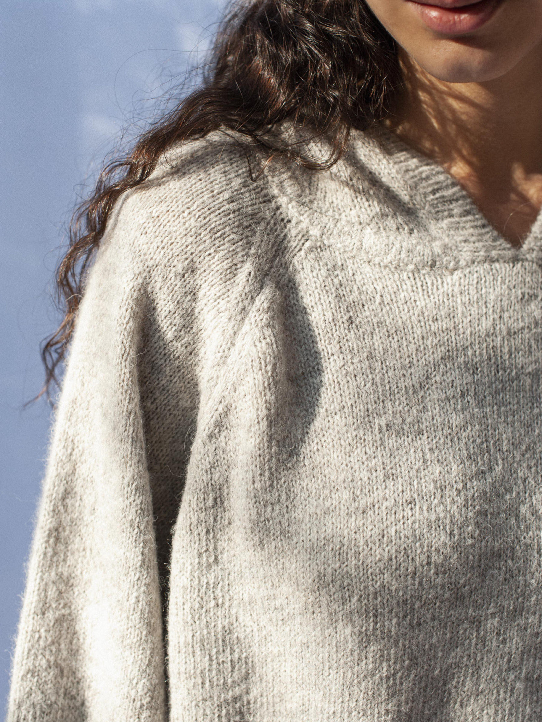 Pullover Ayna Hoodie Sweater light grey Jungle Folk