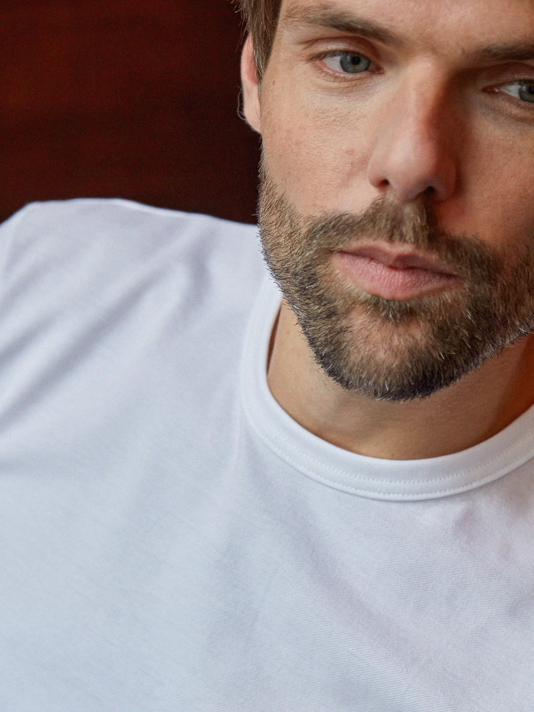 Liron T-Shirt eco pique white About Companions