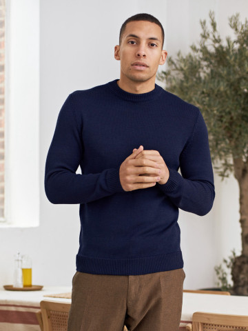 Pullover Morten Jumper eco merino navy About Companions
