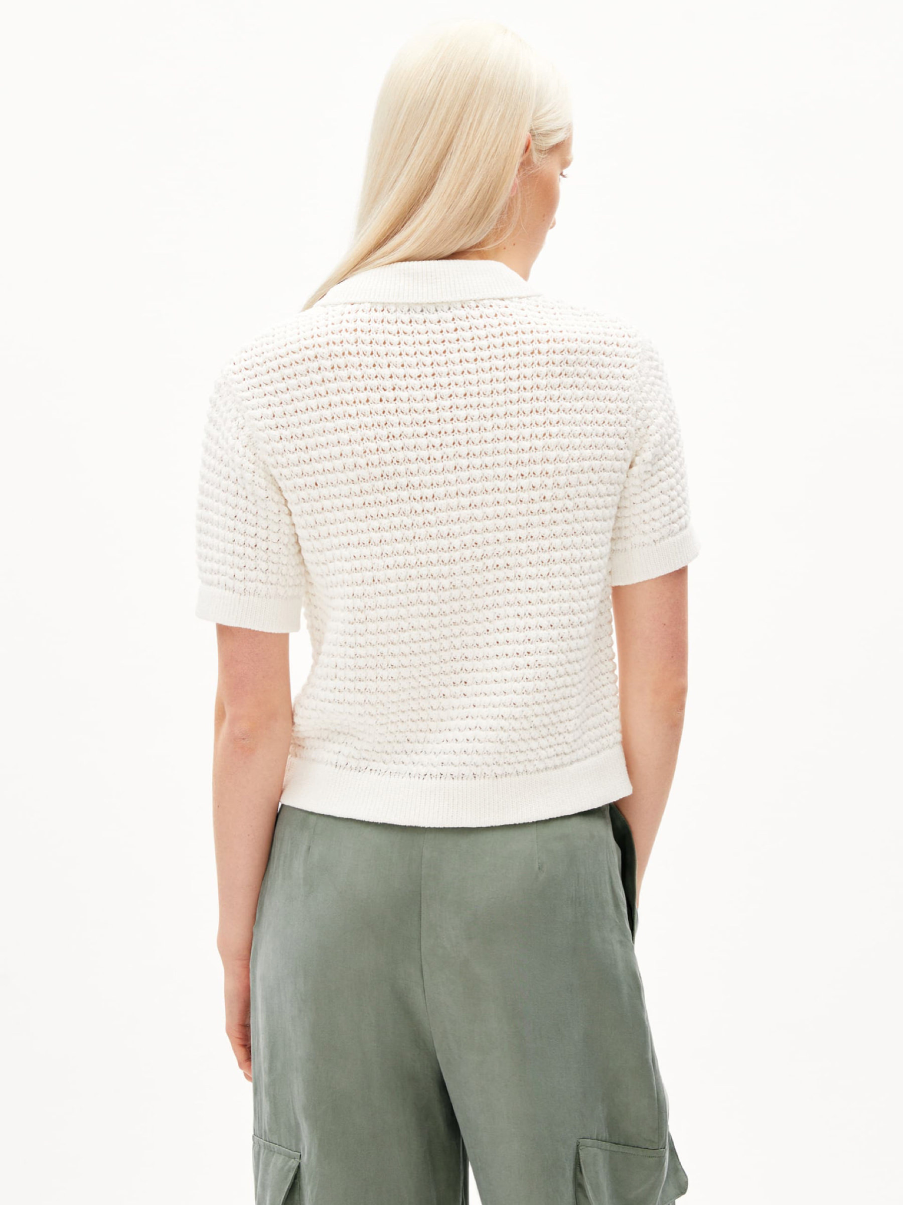 Bluse Pasciaas Crochet off white Armedangels