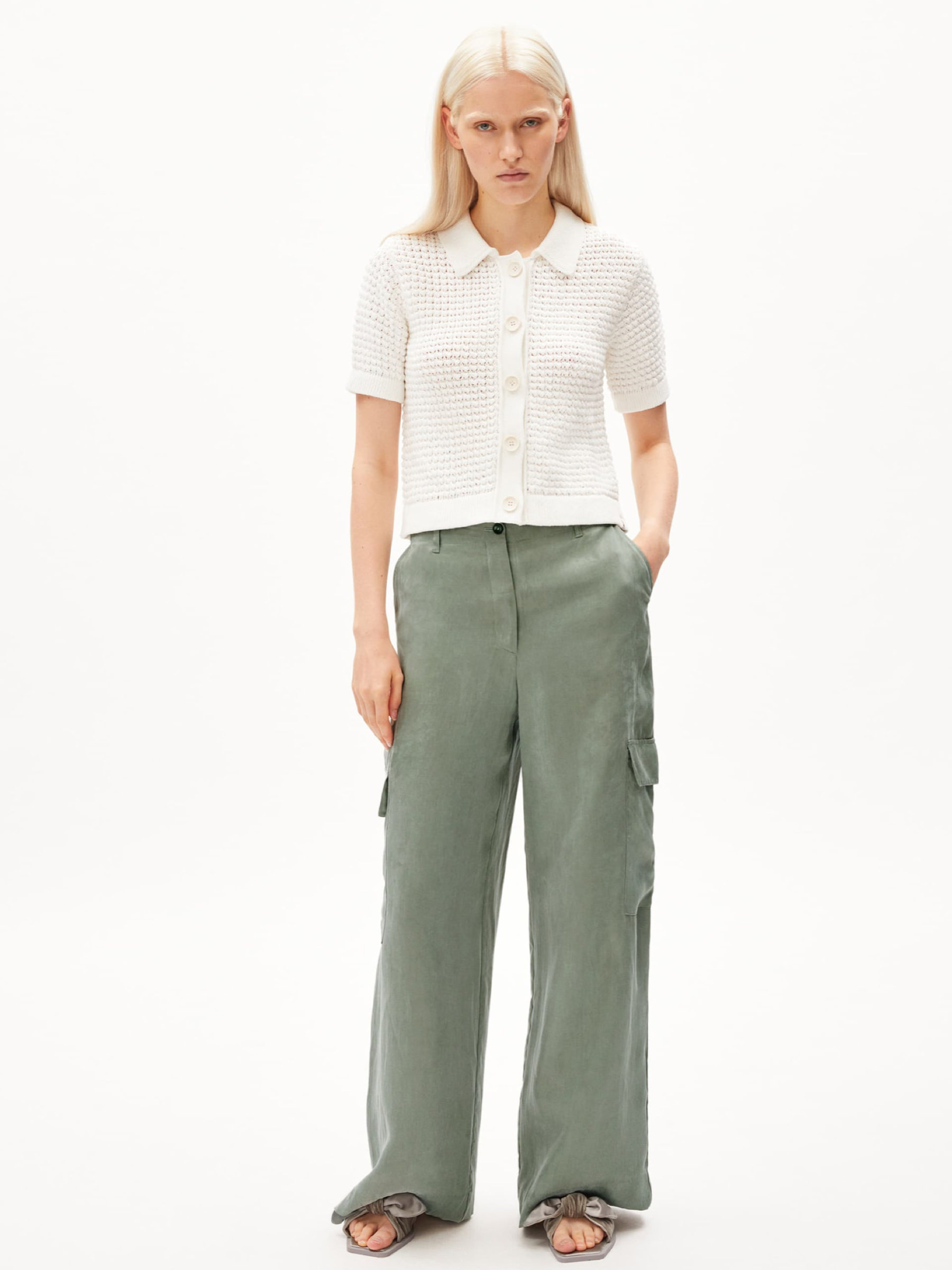 Bluse Pasciaas Crochet off white Armedangels