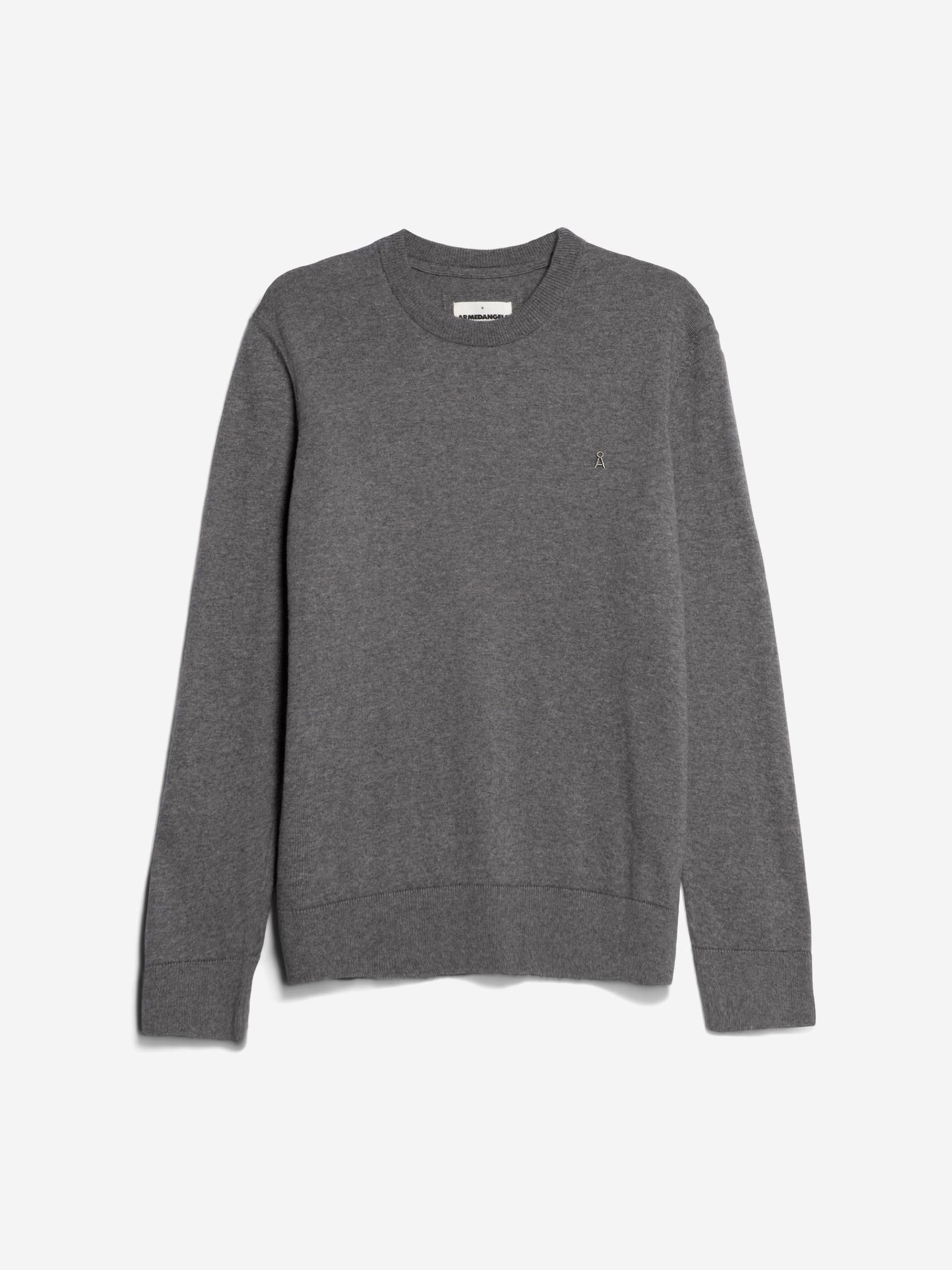 Pullover Maarinos mid grey melange Armedangels