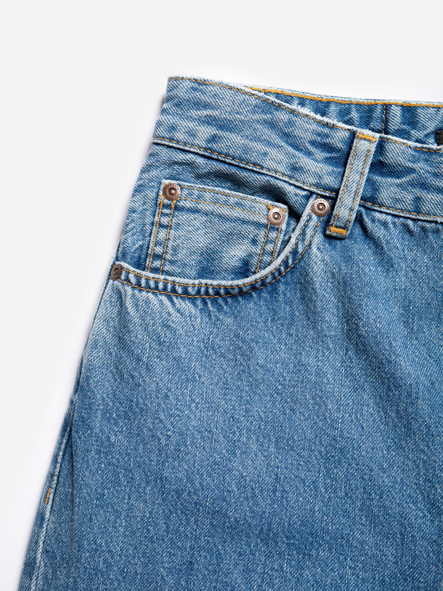Hose Breezy Britt casual blue Nudie Jeans