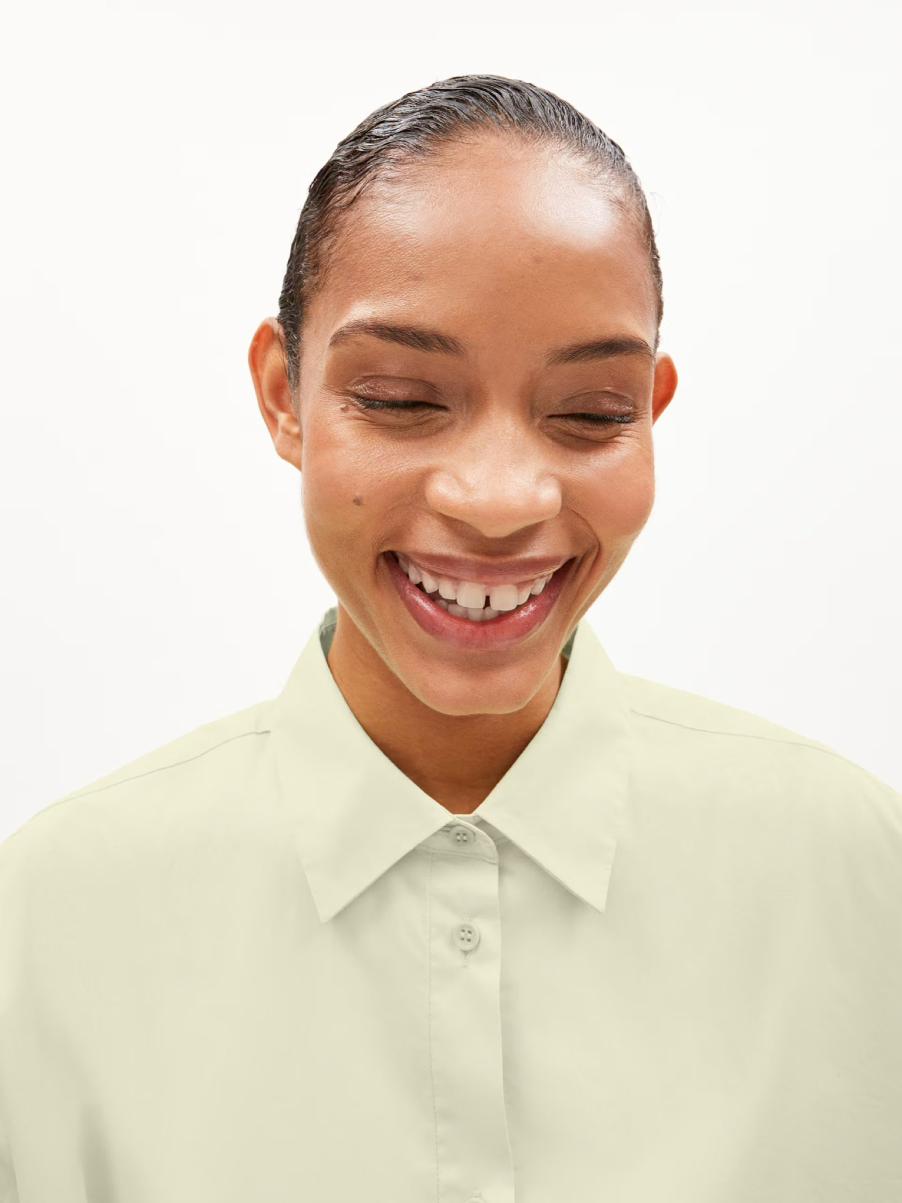 Bluse Ealgaa pastel green Armedangels