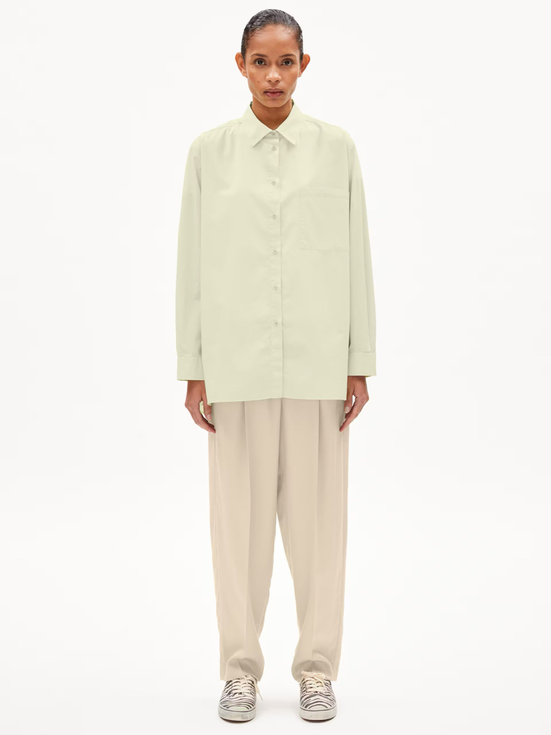 Bluse Ealgaa pastel green Armedangels