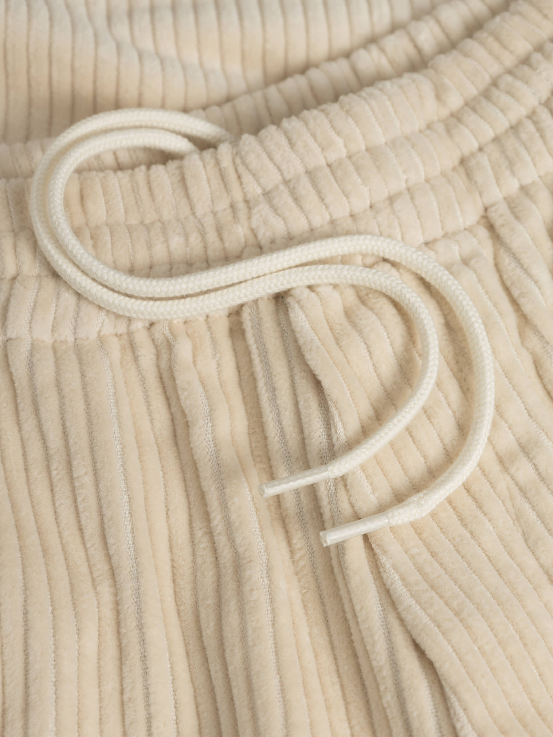 Hose Cord Wide Pant white sand Rotholz