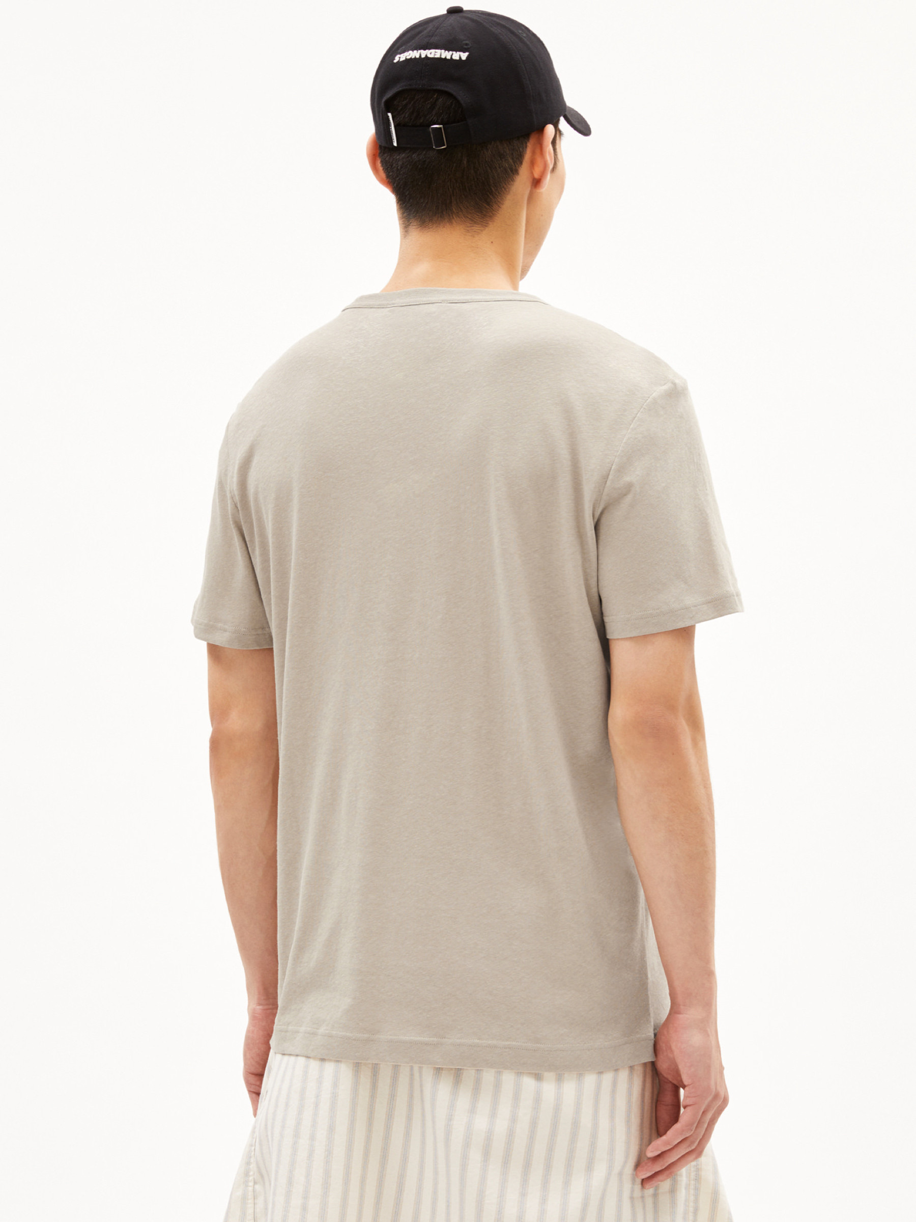 T-Shirt Kolmaaro Linen Armedangels sand stone