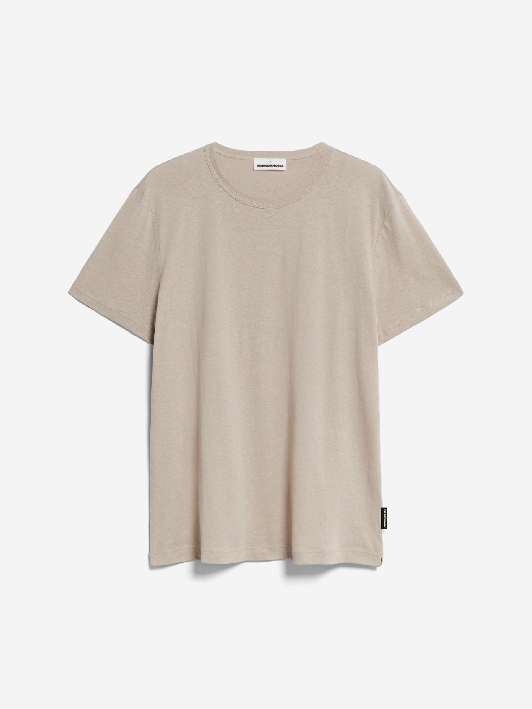 T-Shirt Kolmaaro Linen Armedangels sand stone