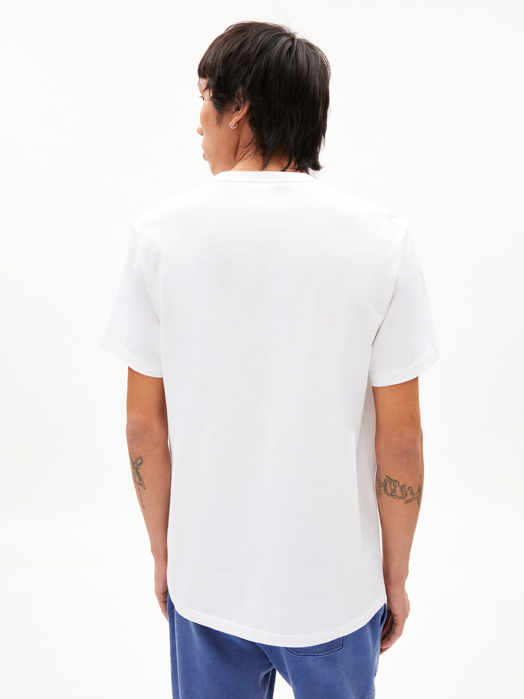 T-Shirt Maarkos white Armedangels