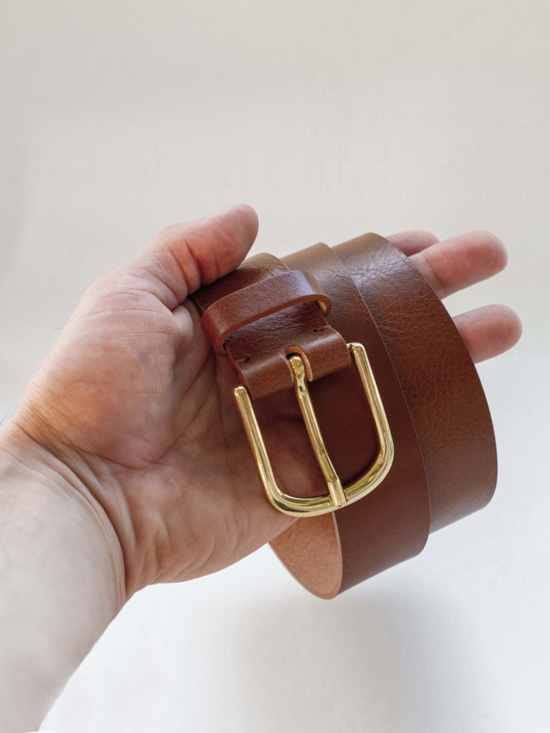 Gürtel Koei Belt light brown BADI Culture