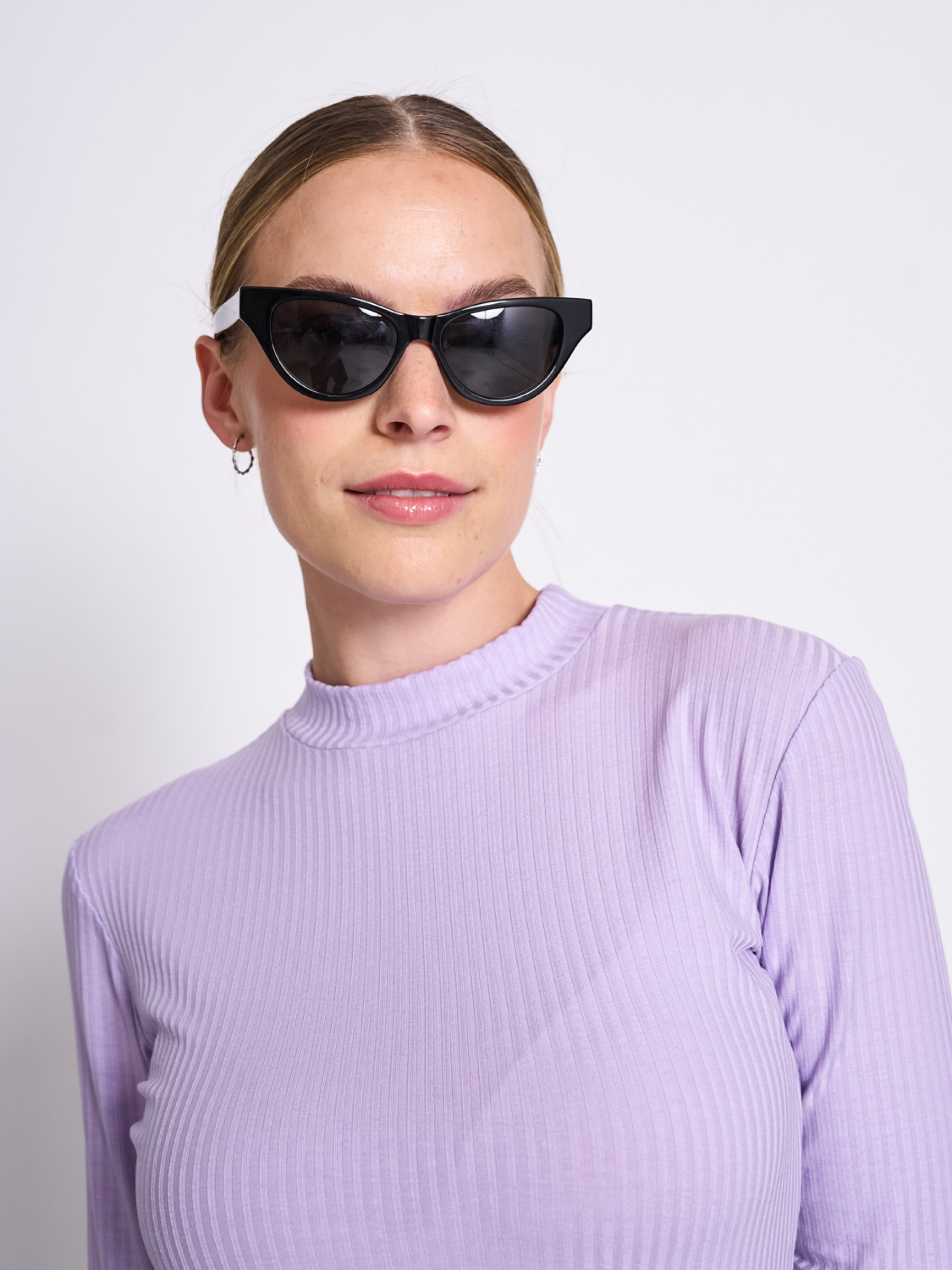 T-Shirt Nina Rib lavender Jan 'n June