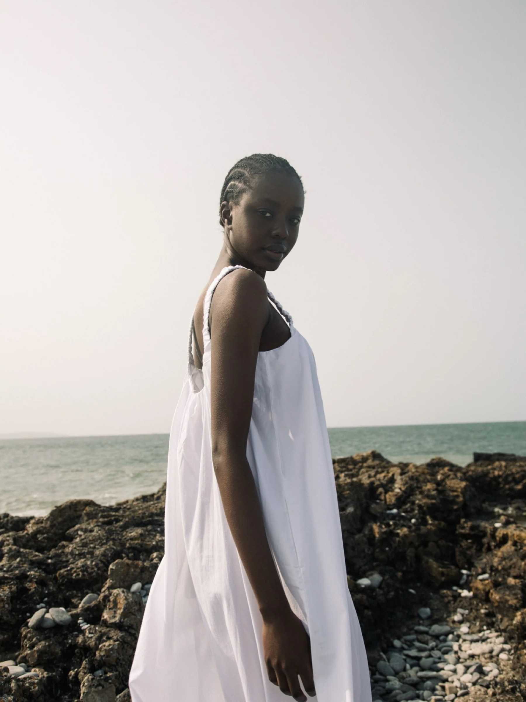 Kleid Onda white Beaumont Organic