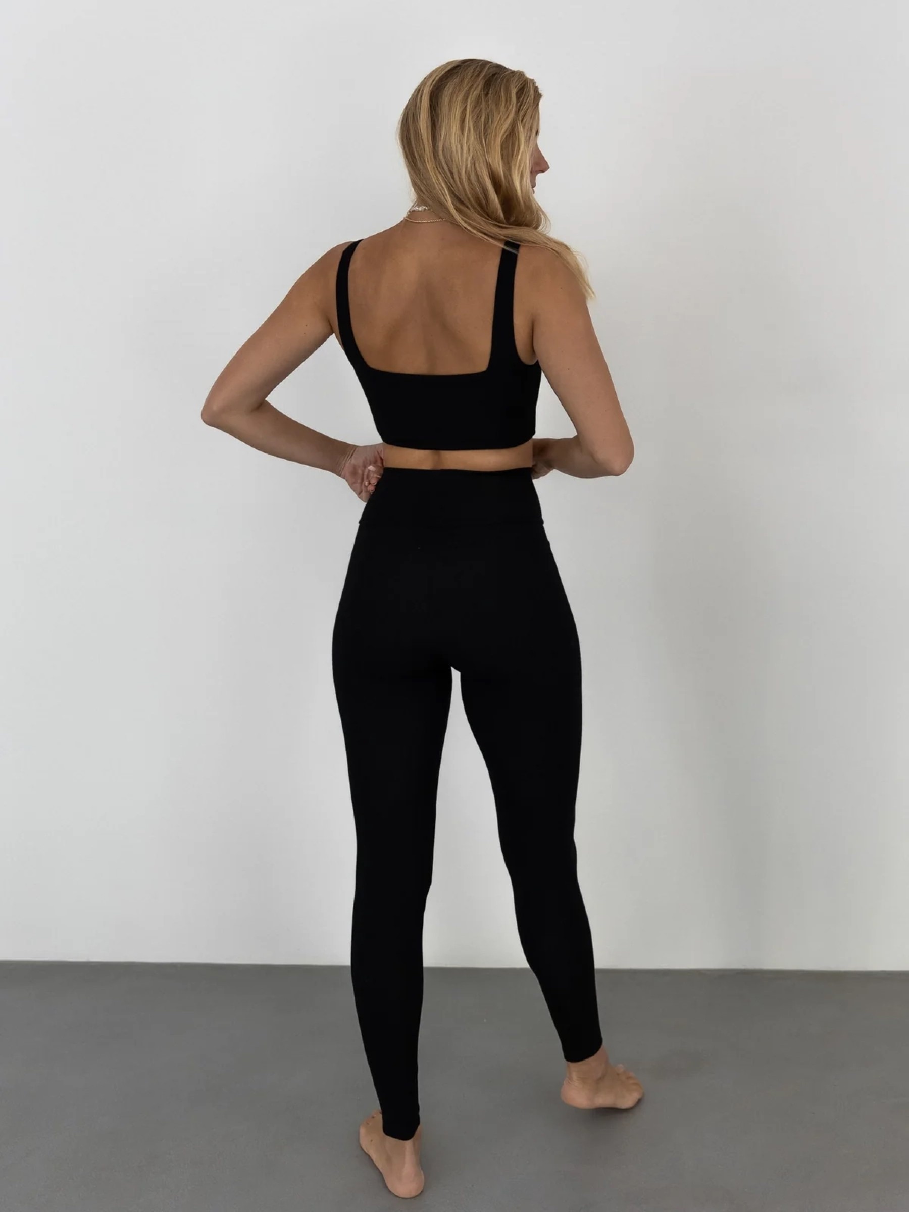 Moly Leggings Tencel black Pura
