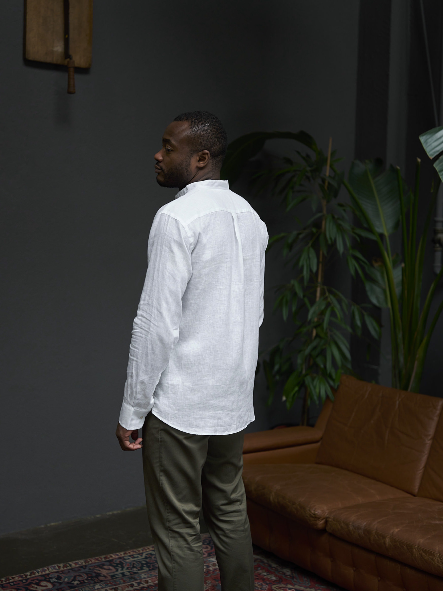 Hemd Leinen Lisbon white Carpasus
