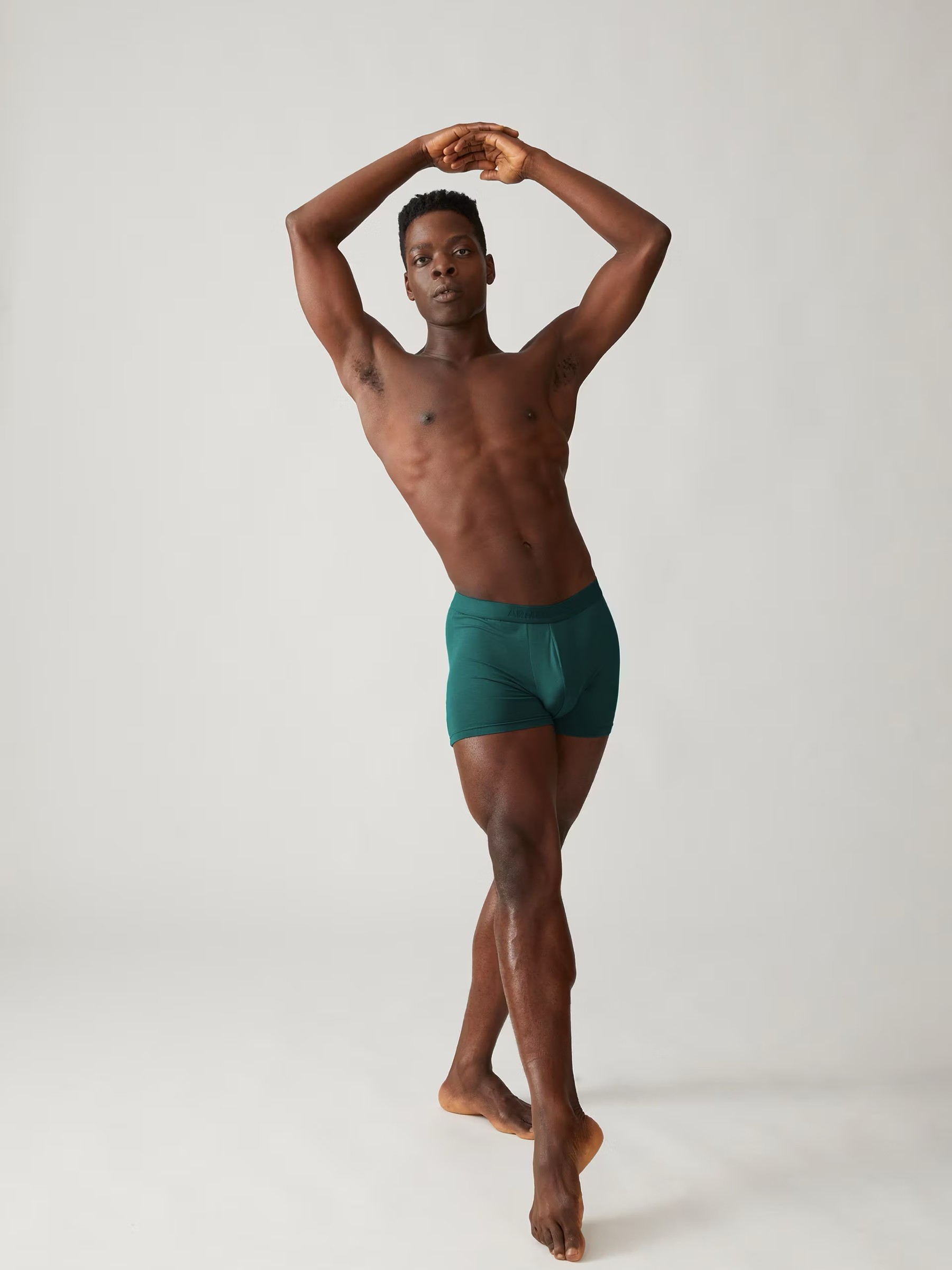 Unterhose Ricaard teal stone Armedangels