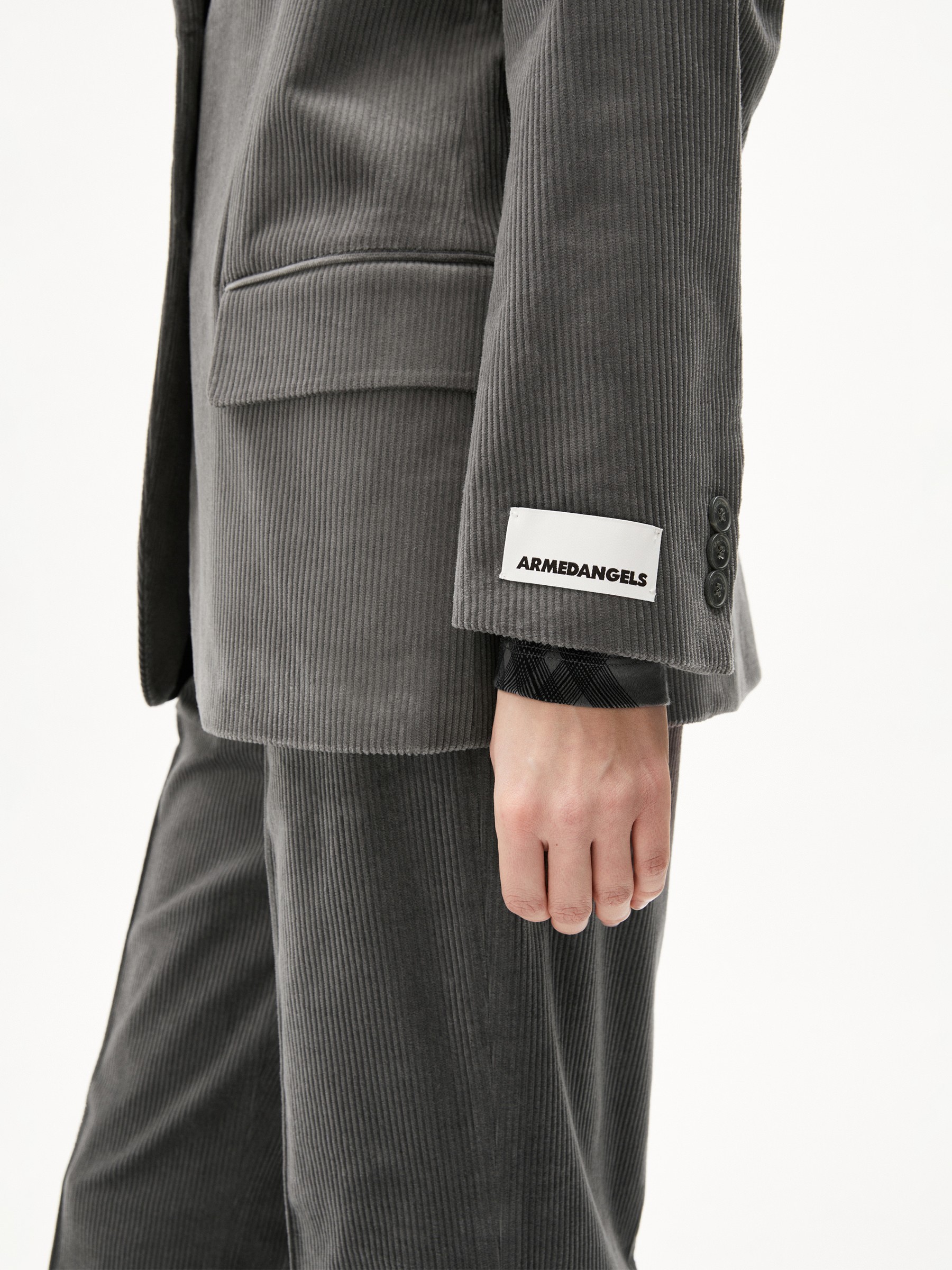 Blazer Benaai Corduroy iron cast Armedangels