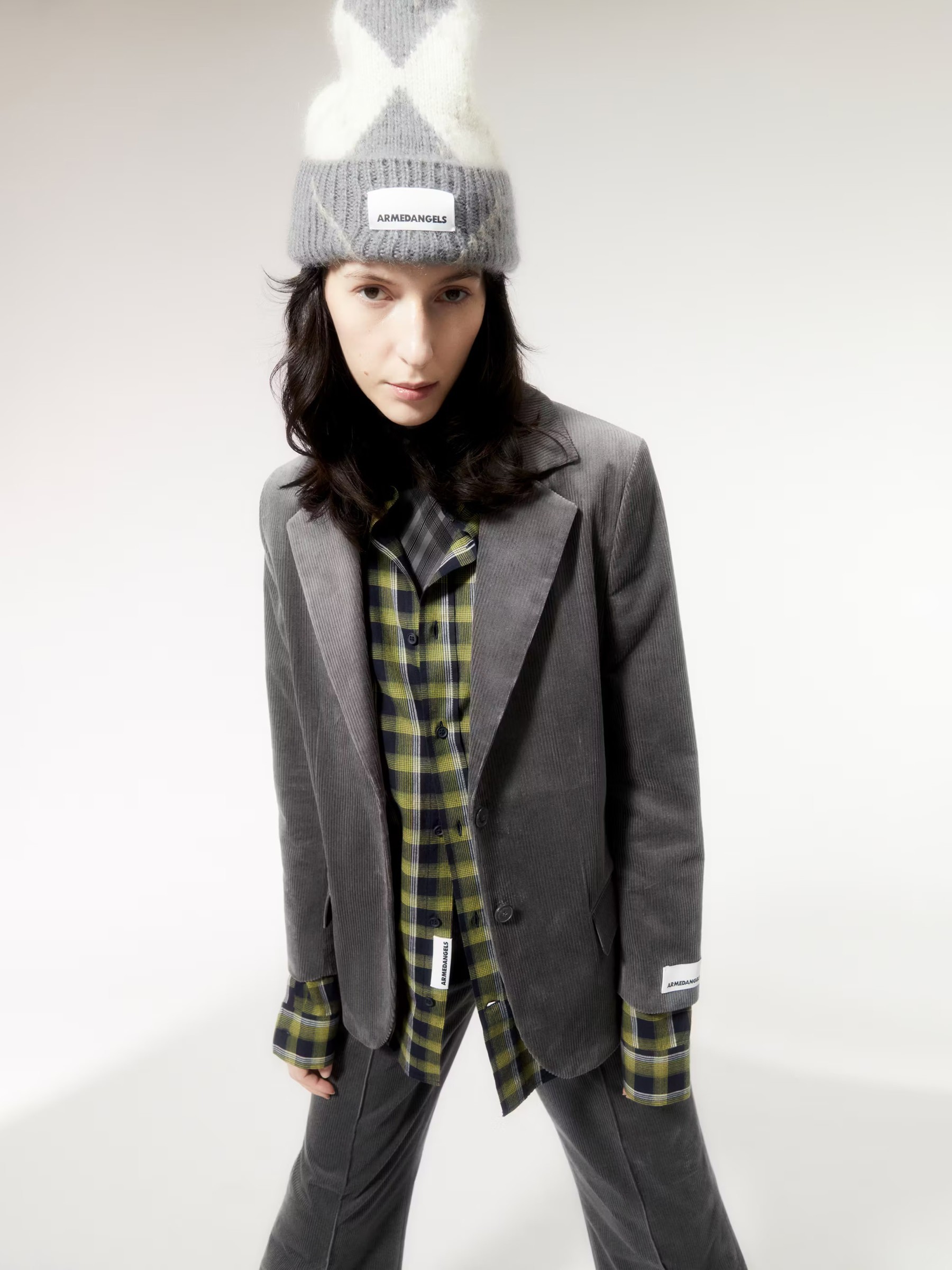 Blazer Benaai Corduroy iron cast Armedangels