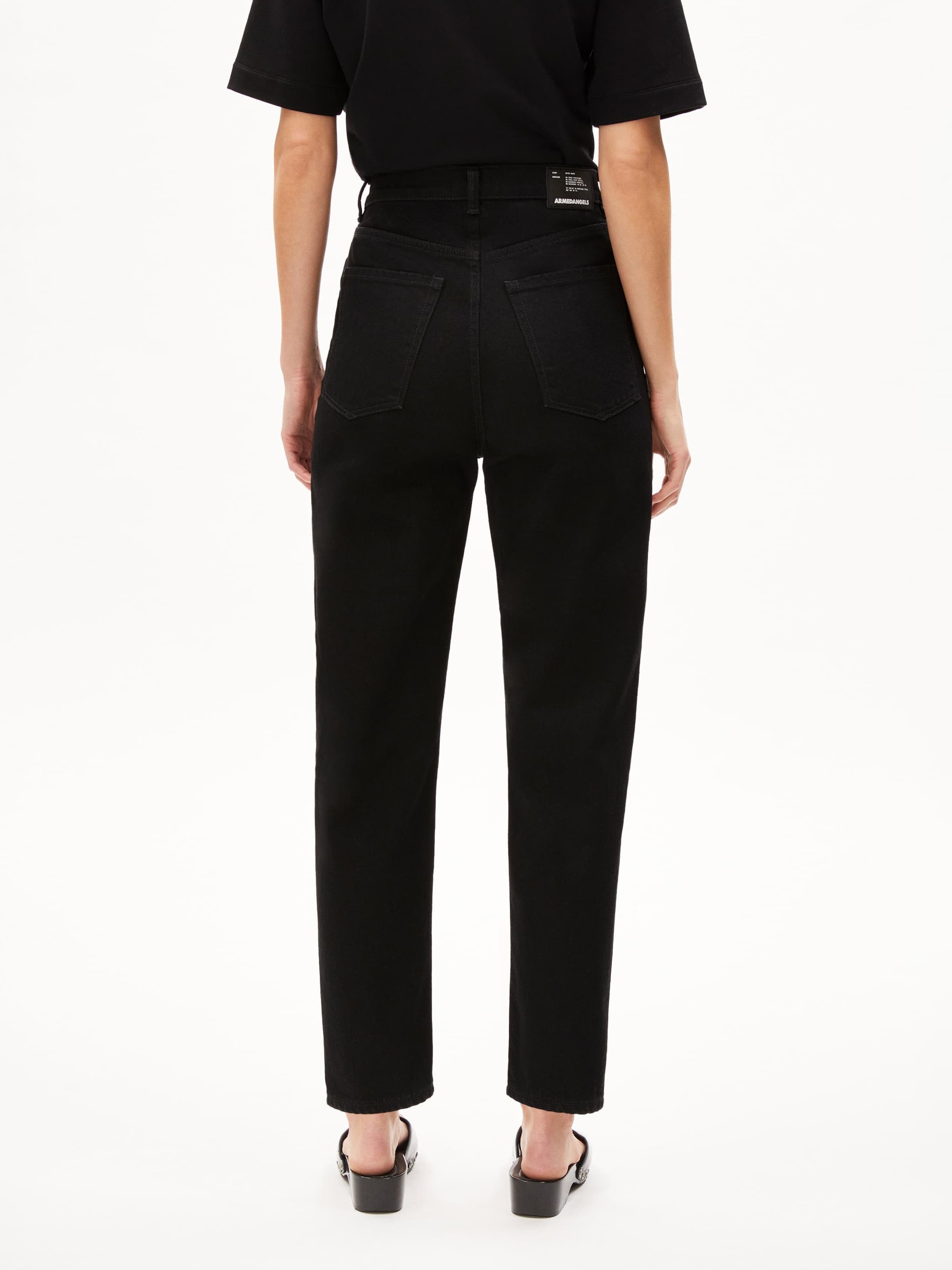 Jeanshose Mairaa rinse black Armedangels
