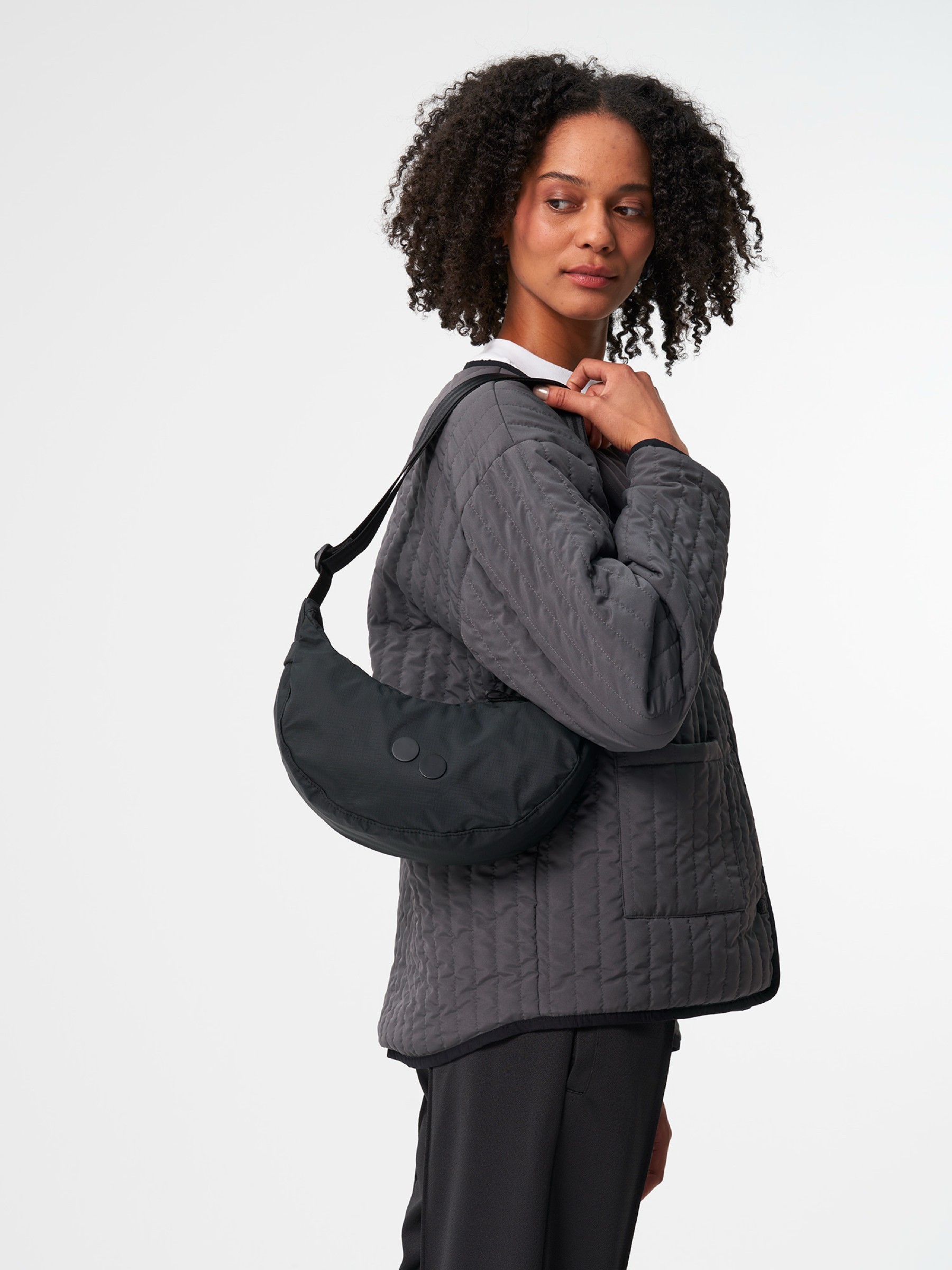 Tasche Krumm Small pure black pinqponq