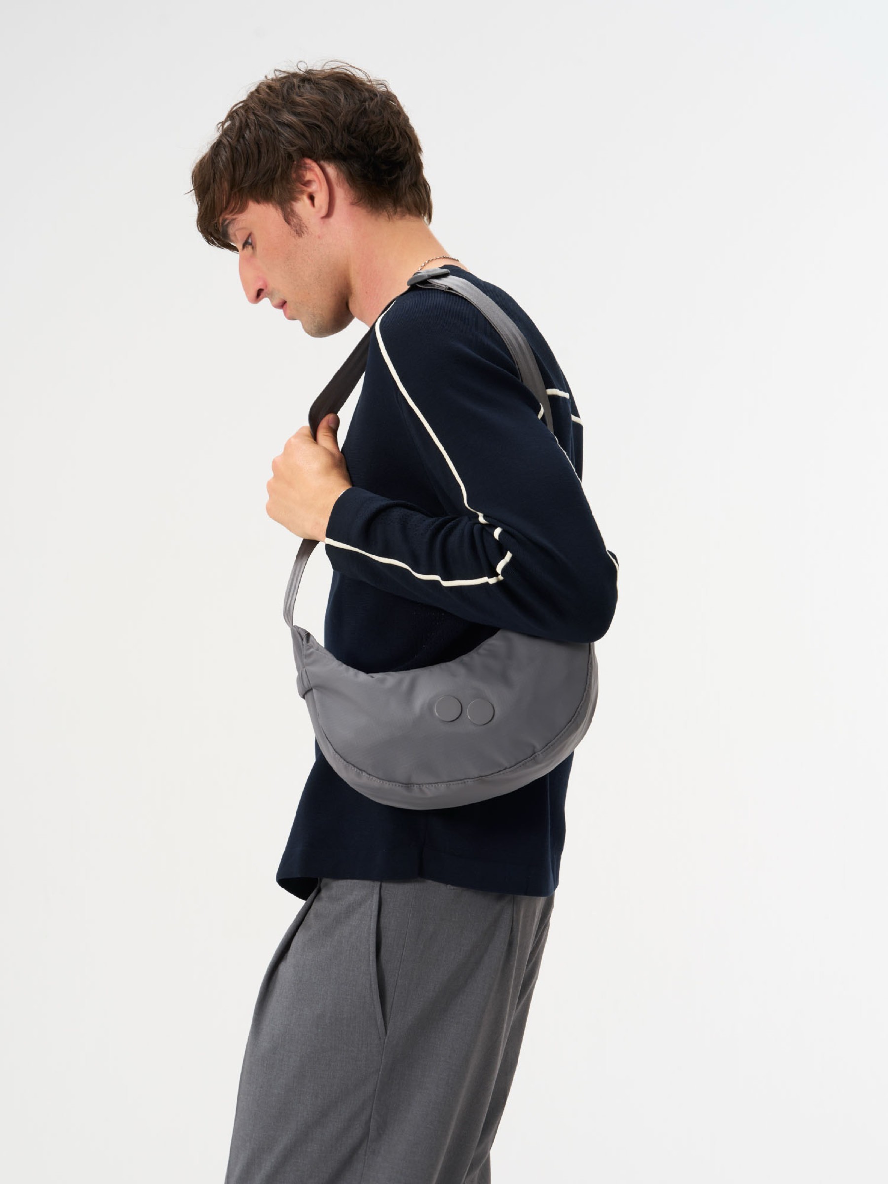 Tasche Krumm Small pure grey pinqponq