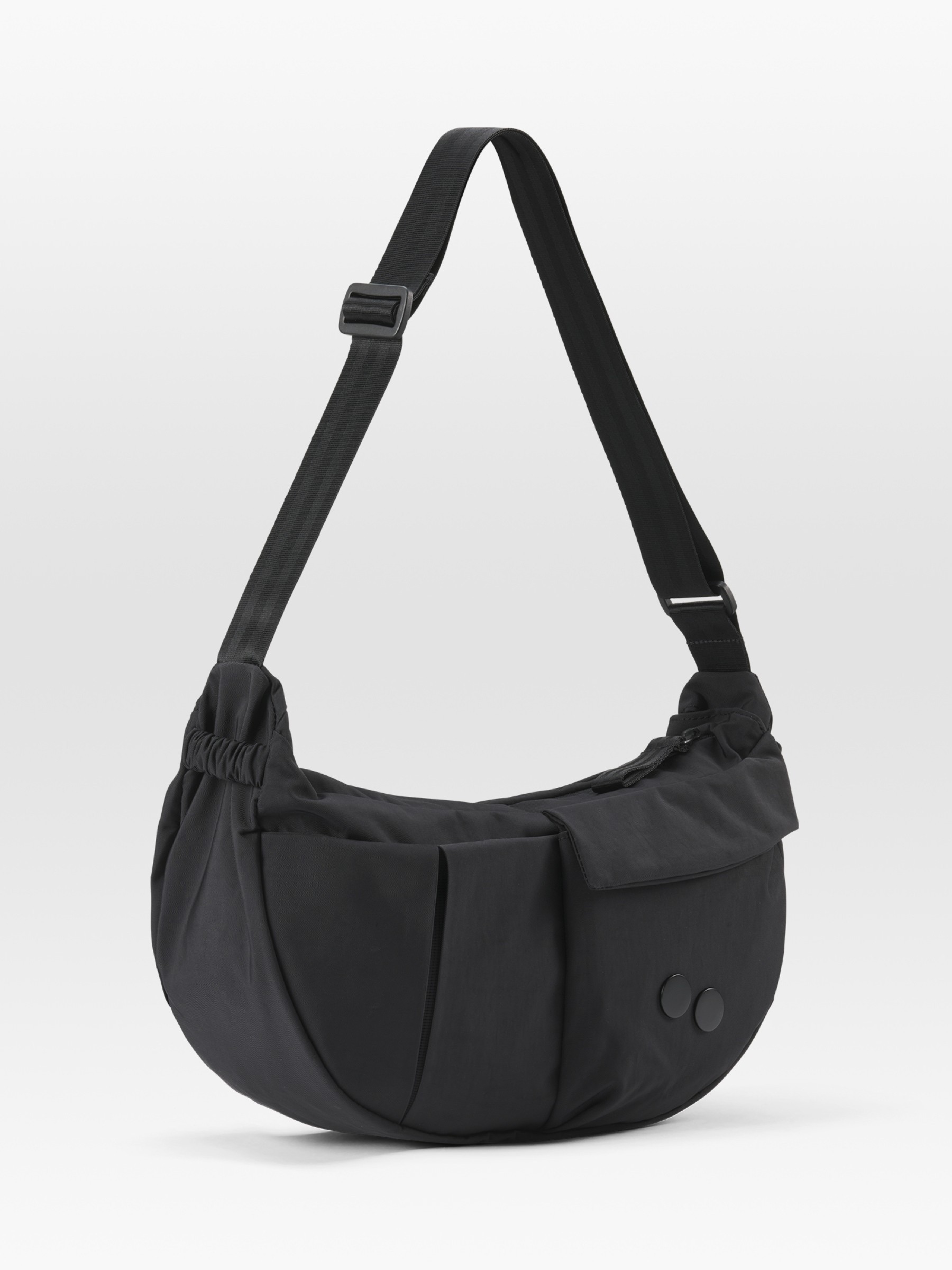 Tasche Krumm Medium crinkle black pinqponq