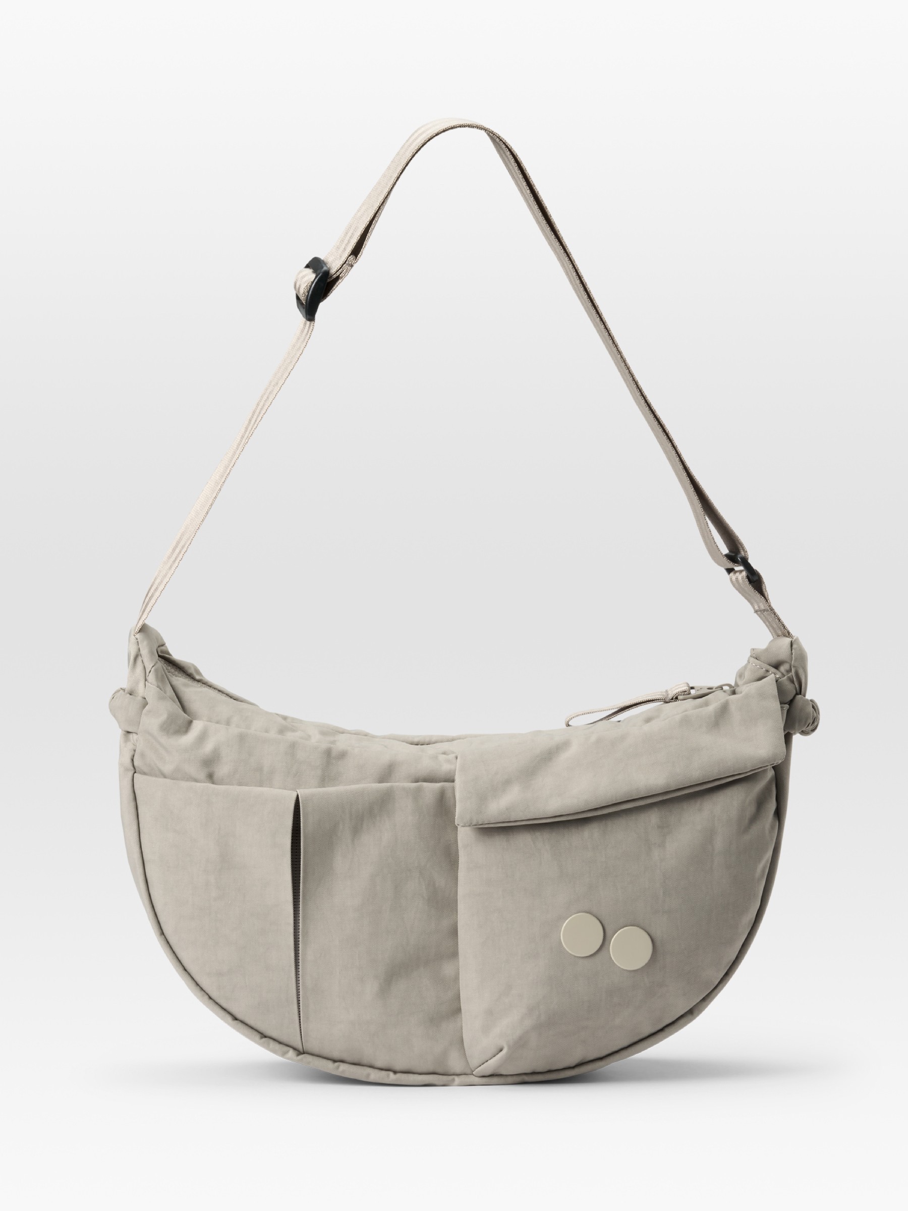 Tasche Krumm Medium crinkle taupe pinqponq