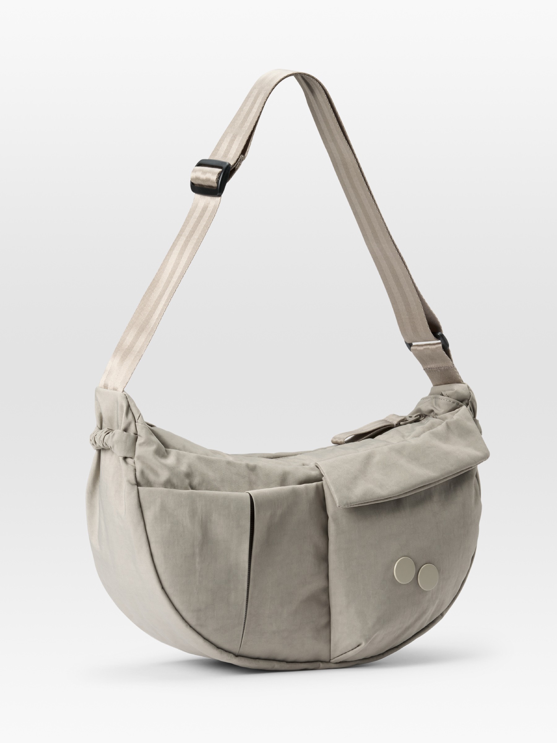 Tasche Krumm Medium crinkle taupe pinqponq