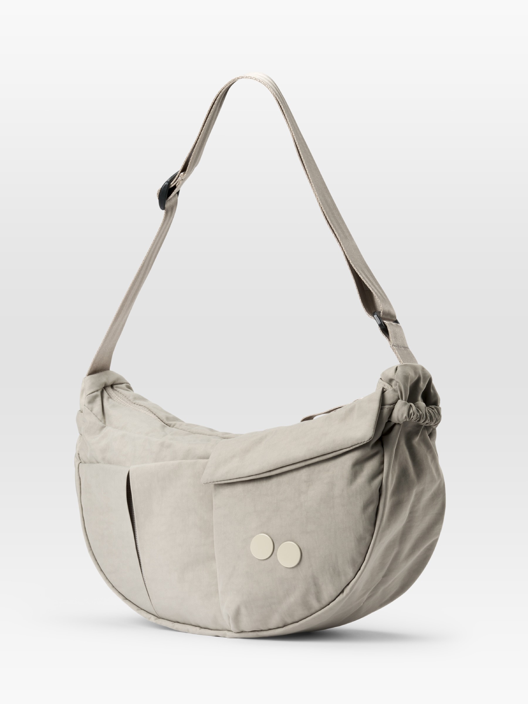 Tasche Krumm Medium crinkle taupe pinqponq