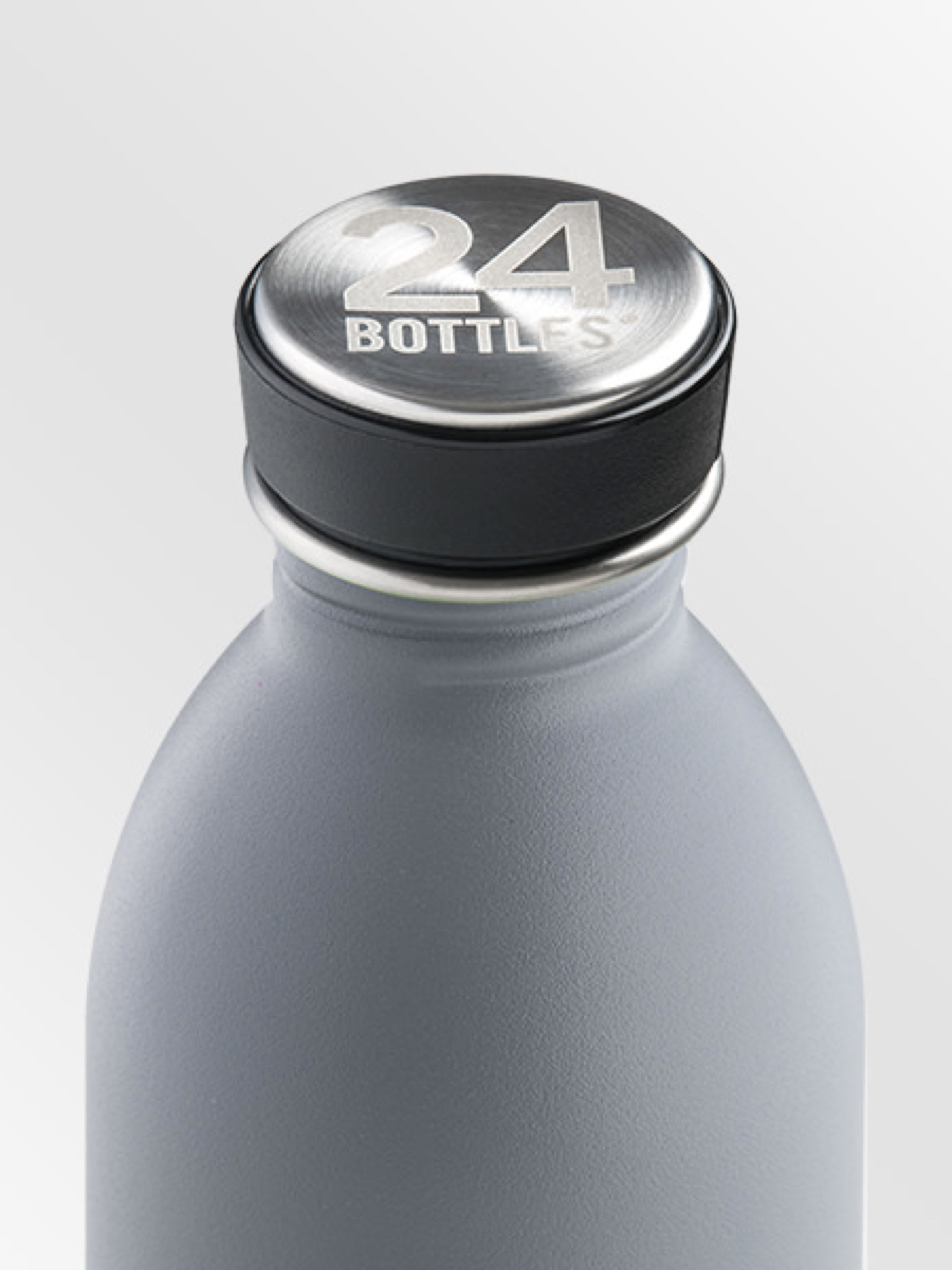 Trinkflasche Urban formal grey 24Bottles