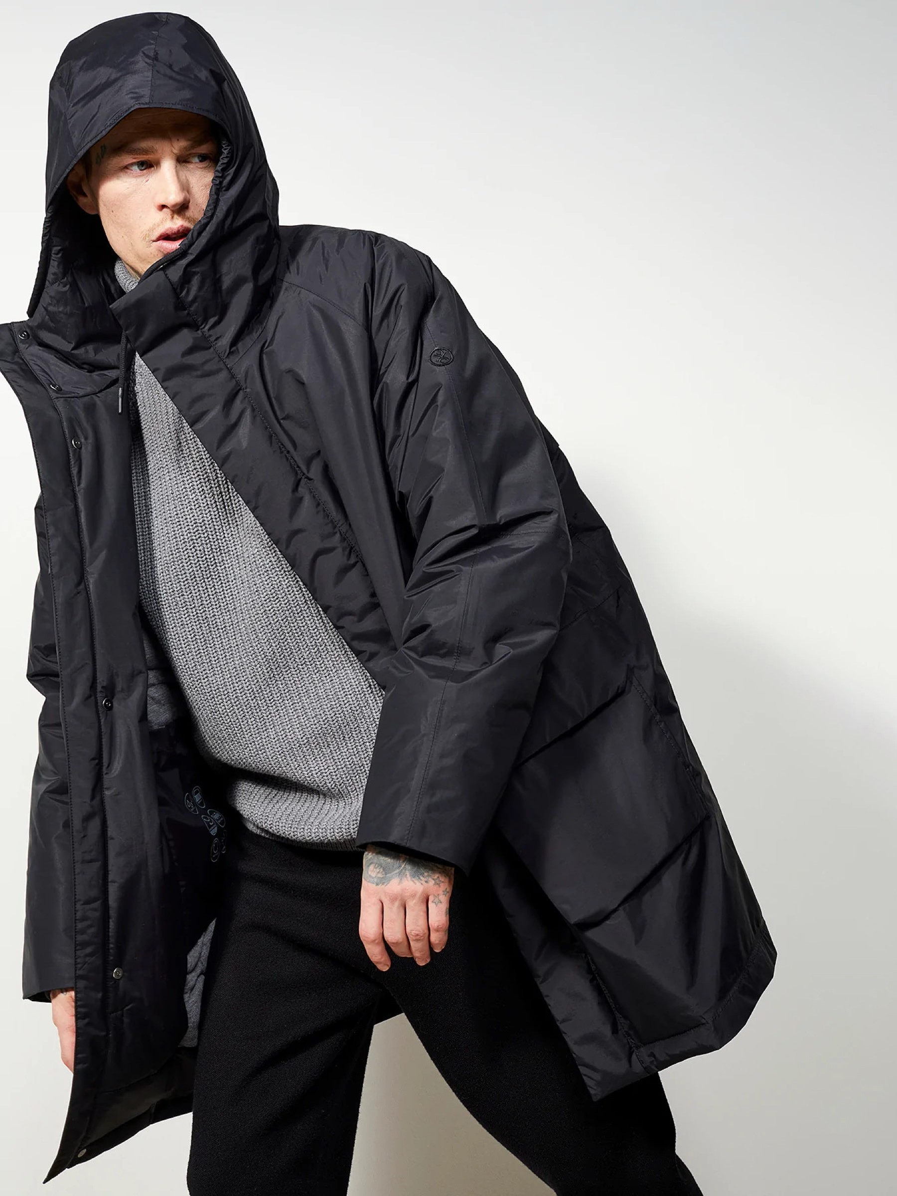 Mantel Parka Feltham black LangerChen