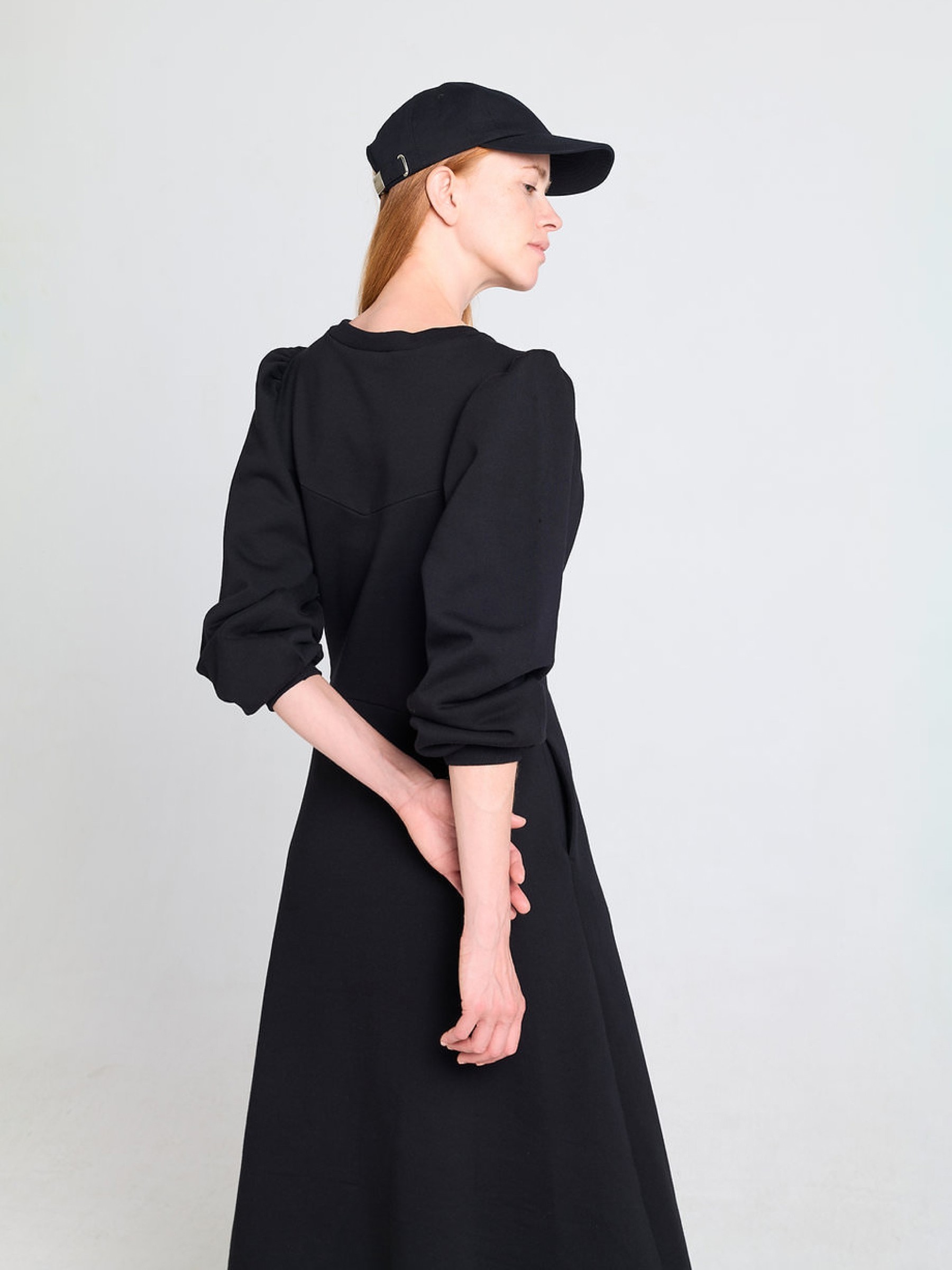 Kleid Confident Sweat Dress black Addition