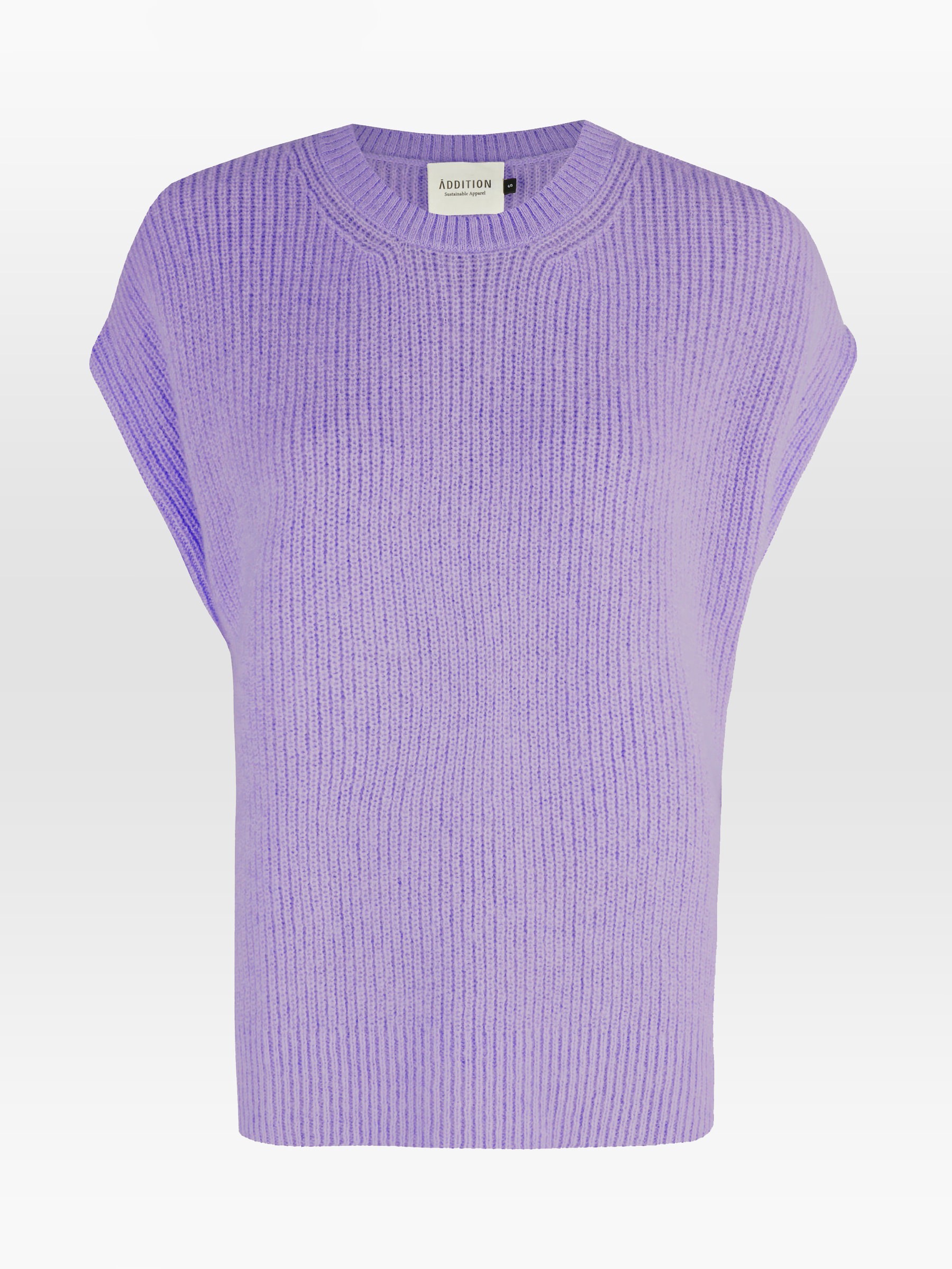 Weste Alpaca Boxy Slip On lavender Addition