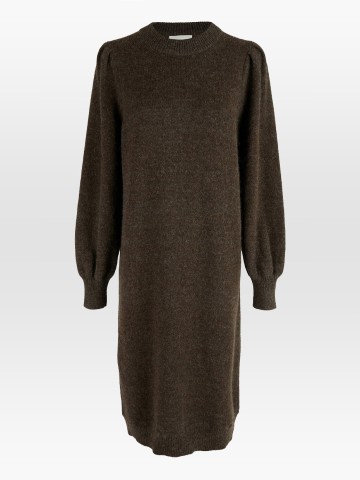 KIeid Alpaca Comfortable Dress coal melange Addition