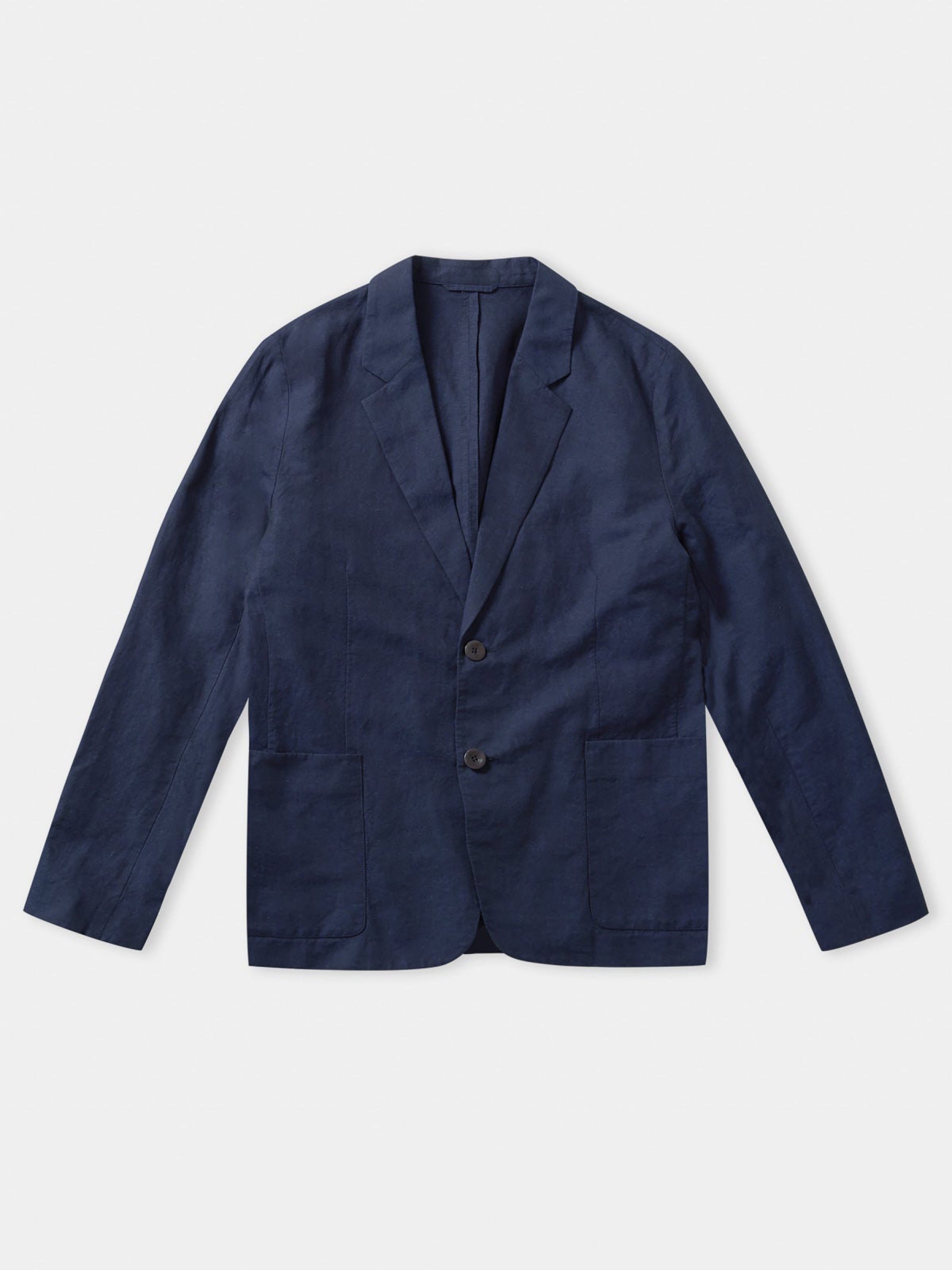 Enver Blazer navy linen About Companions