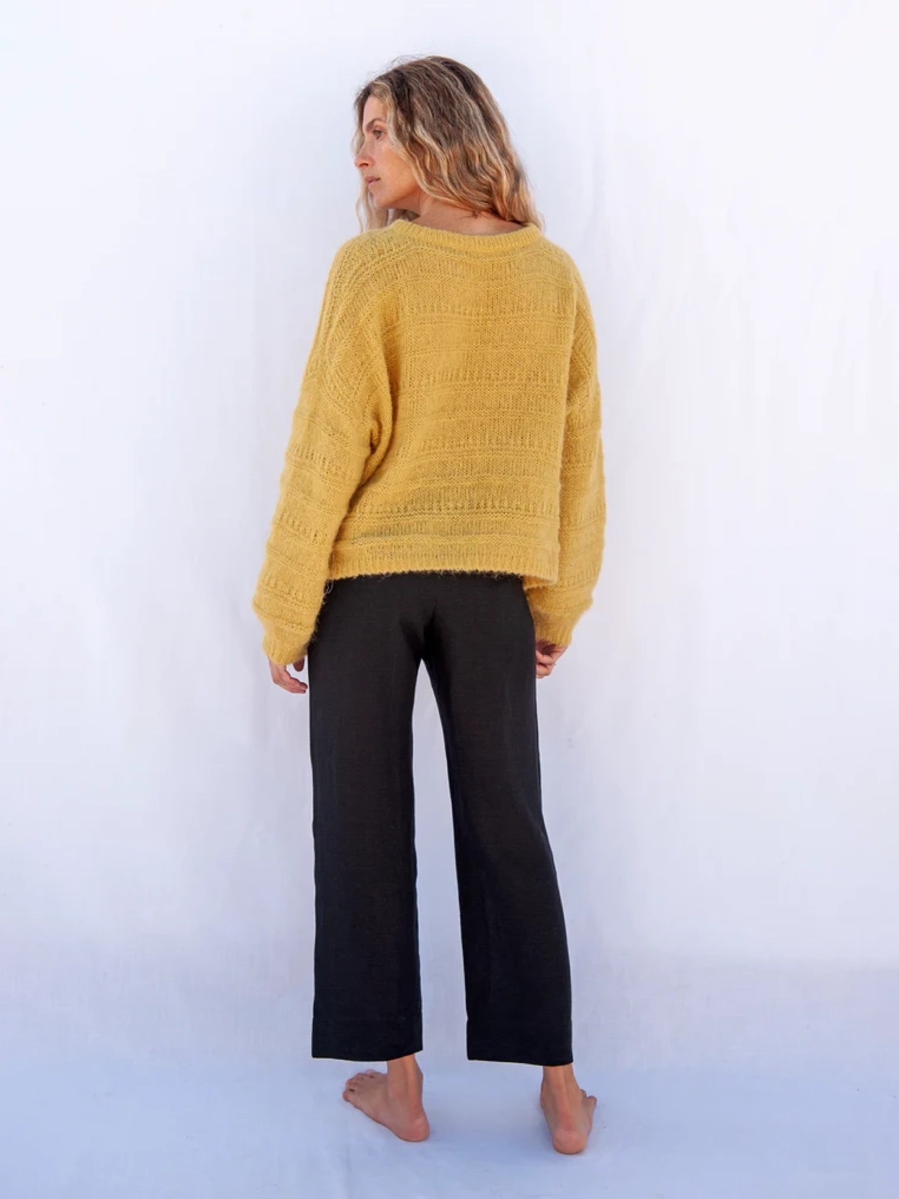 Pullover Juliet Sweater mustard Jungle Folk