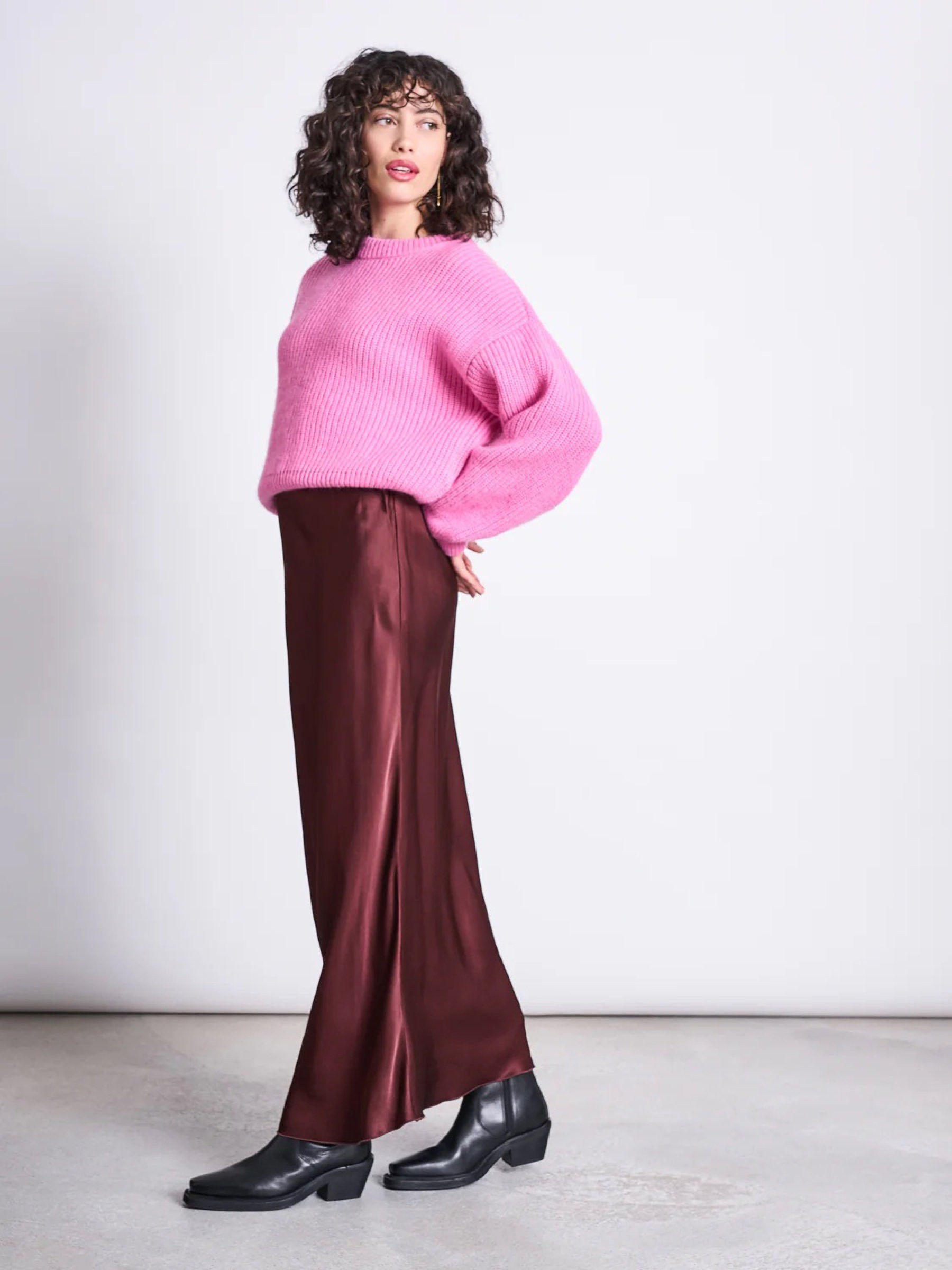 Pullover Ani Wooly Jumper bonbon pink Jan 'n June