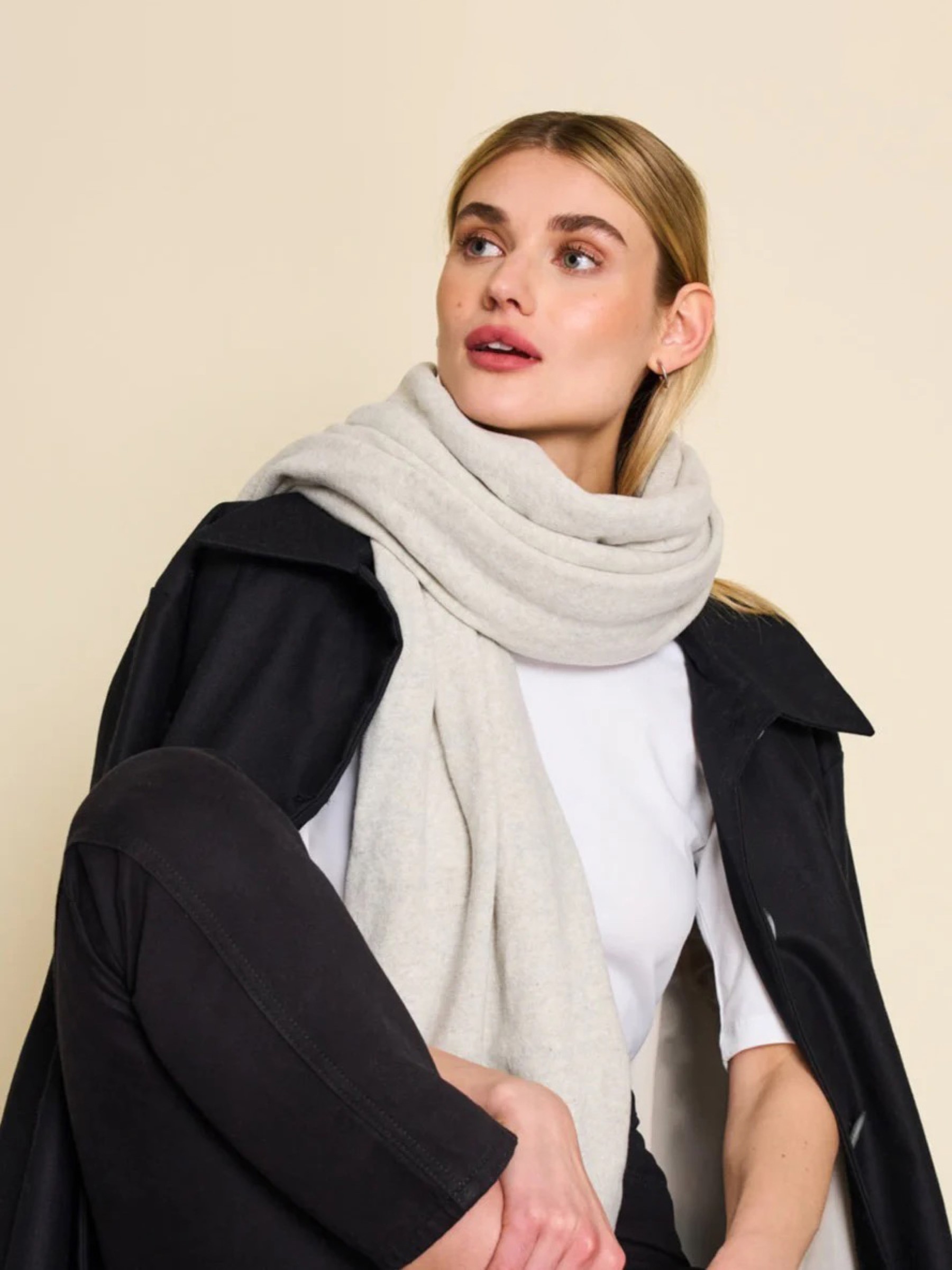 Schal Ross Scarf light grey Jan 'n June