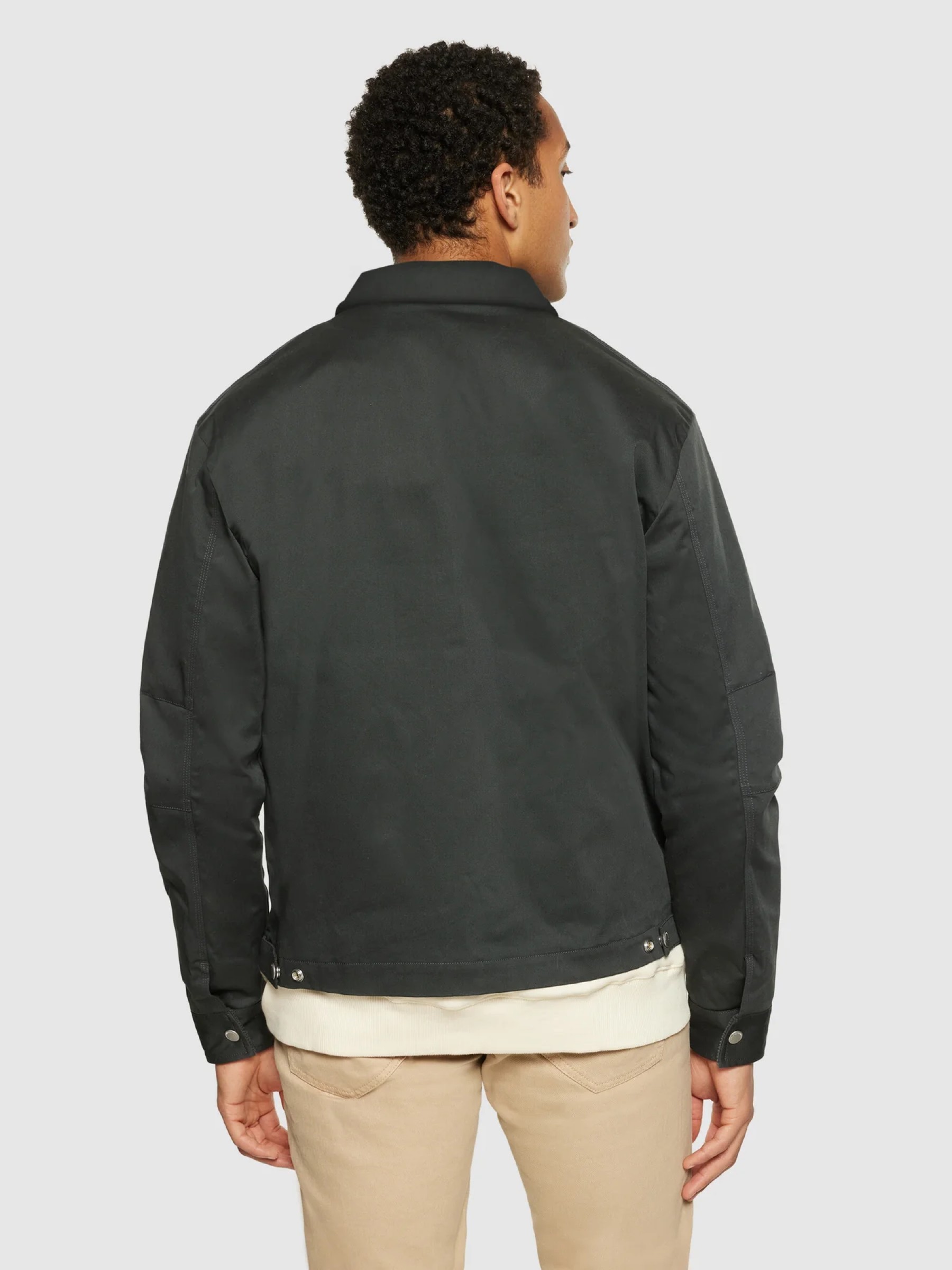 Jacke Waxed Canvas Bomber Jacket phantom Knowledge Cotton Apparel