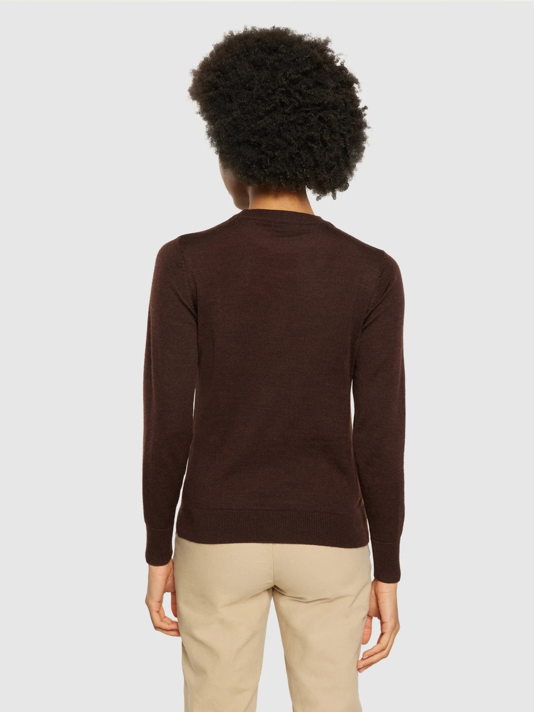 Pullover Fine Merino Crew Neck demitasse Knowledge Cotton Apparel