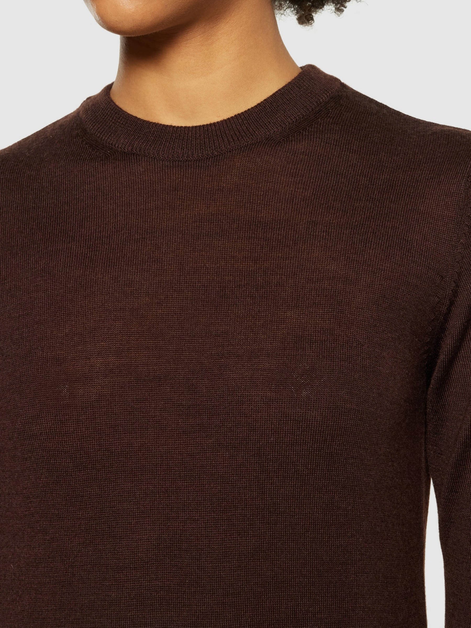 Pullover Fine Merino Crew Neck demitasse Knowledge Cotton Apparel