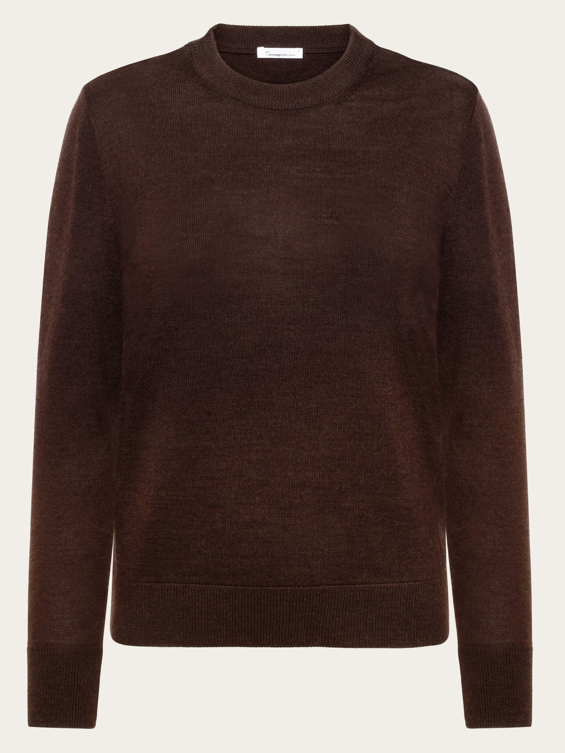 Pullover Fine Merino Crew Neck demitasse Knowledge Cotton Apparel