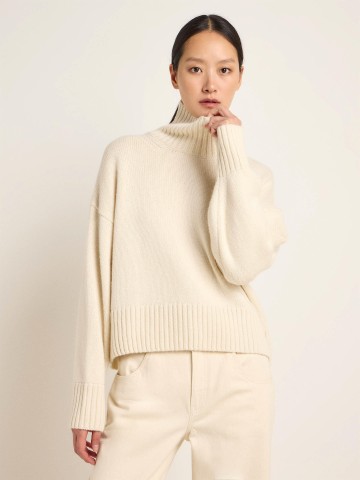 Oversized Pullover off white Lanius